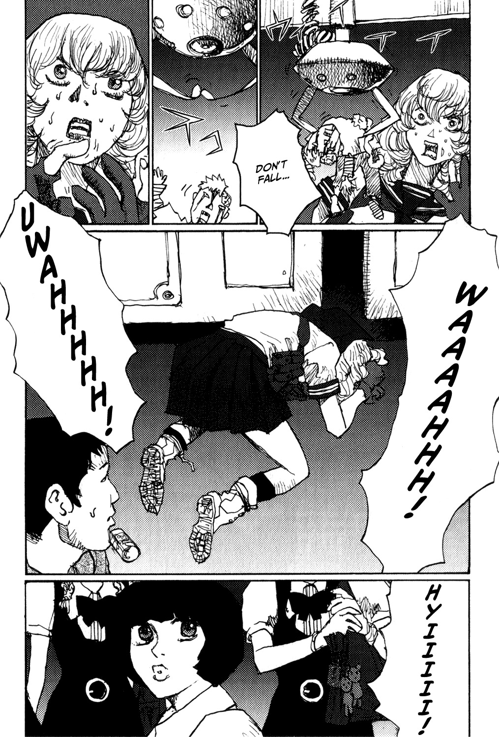Becchin to Mandara Chapter 6 page 8 - Chapter 6: Scene 6 - School, Game Center, Dugout