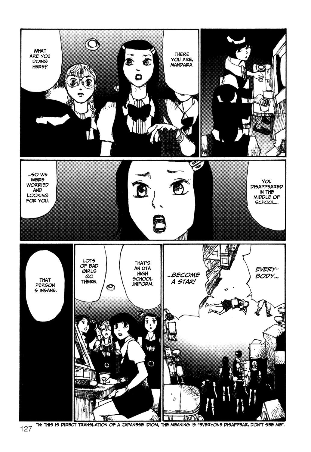 Becchin to Mandara Chapter 6 page 9 - Chapter 6: Scene 6 - School, Game Center, Dugout