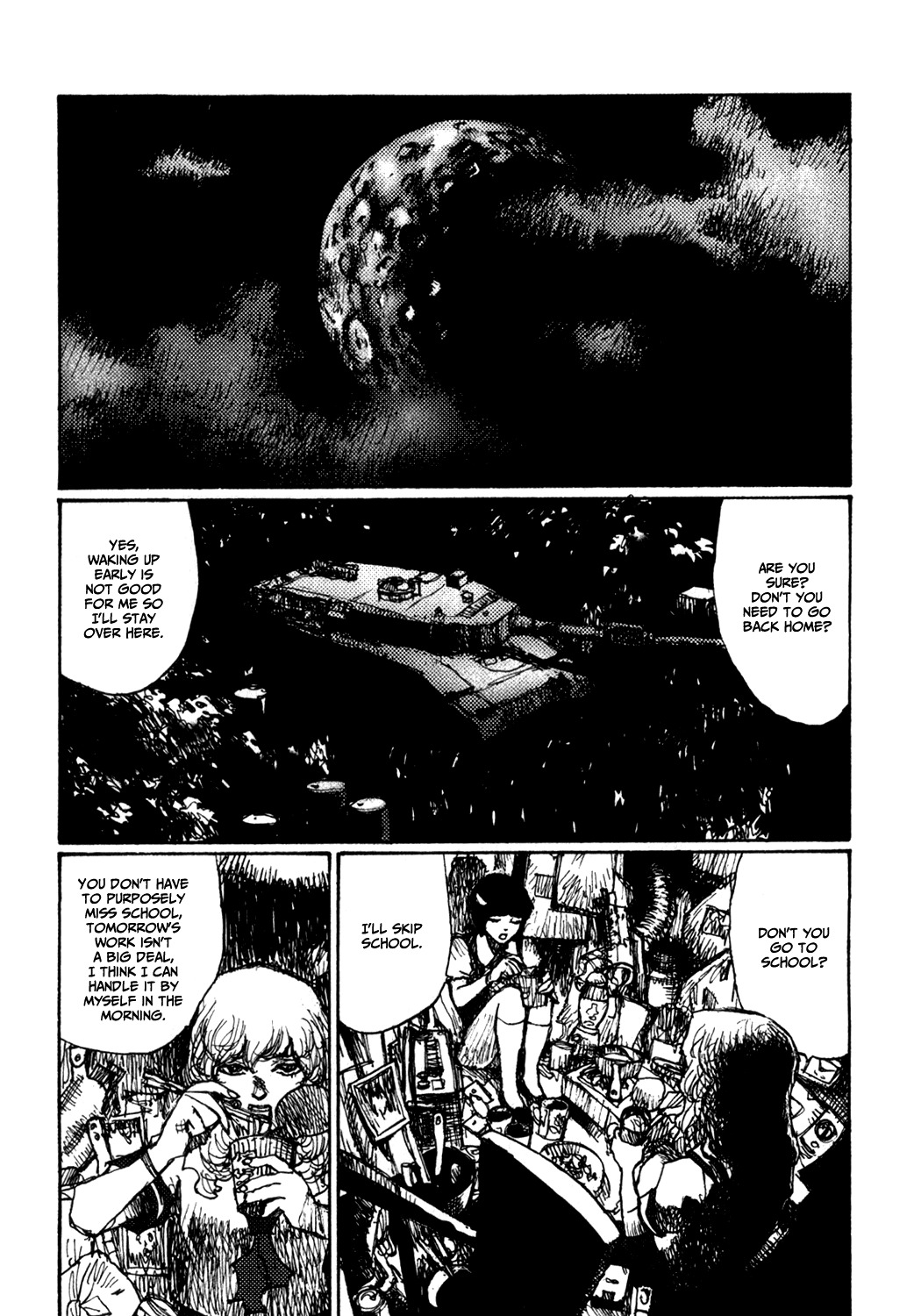 Becchin to Mandara Chapter 7 page 17 - Chapter 7: Scene 7 - Omen