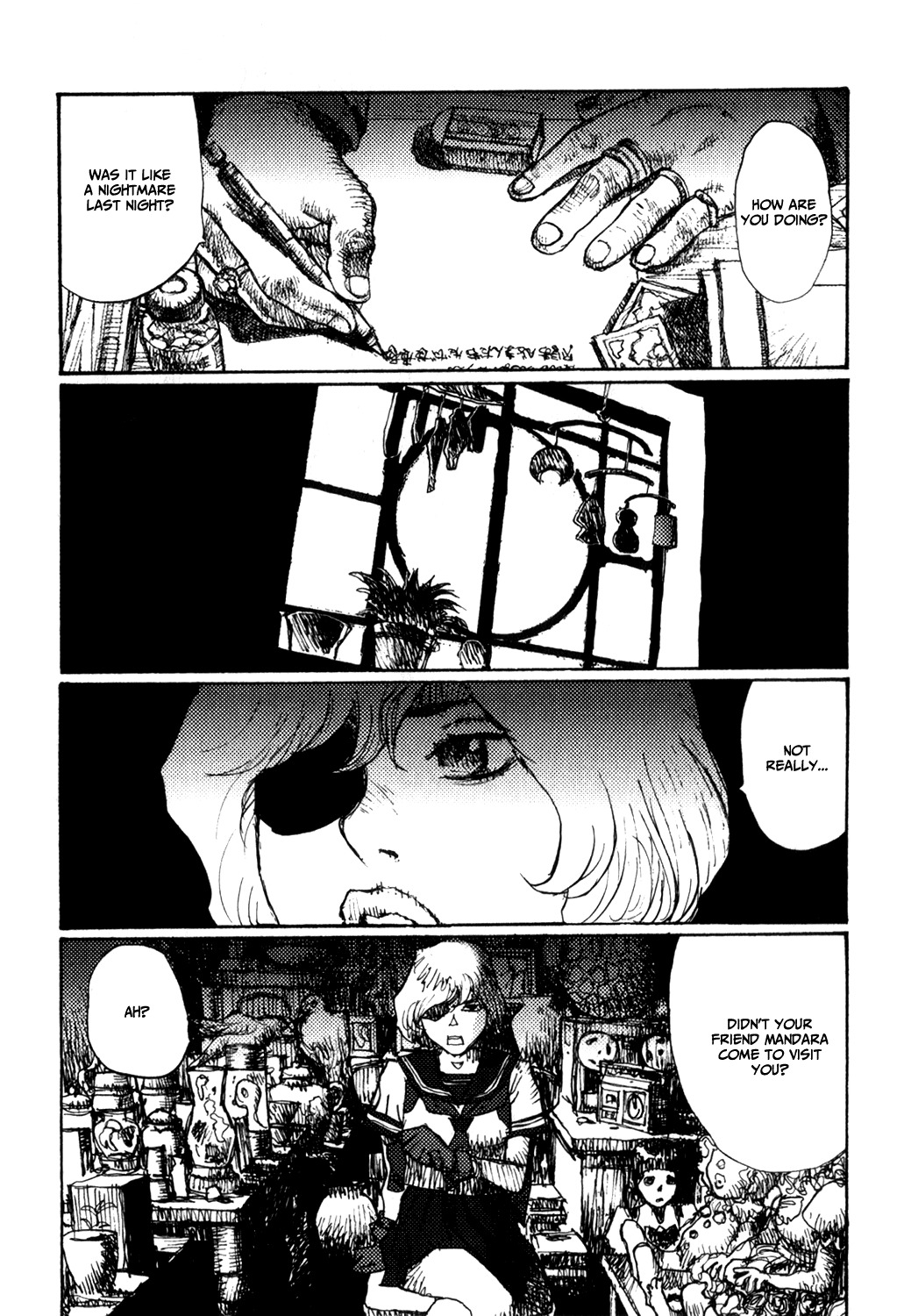 Becchin to Mandara Chapter 7 page 2 - Chapter 7: Scene 7 - Omen
