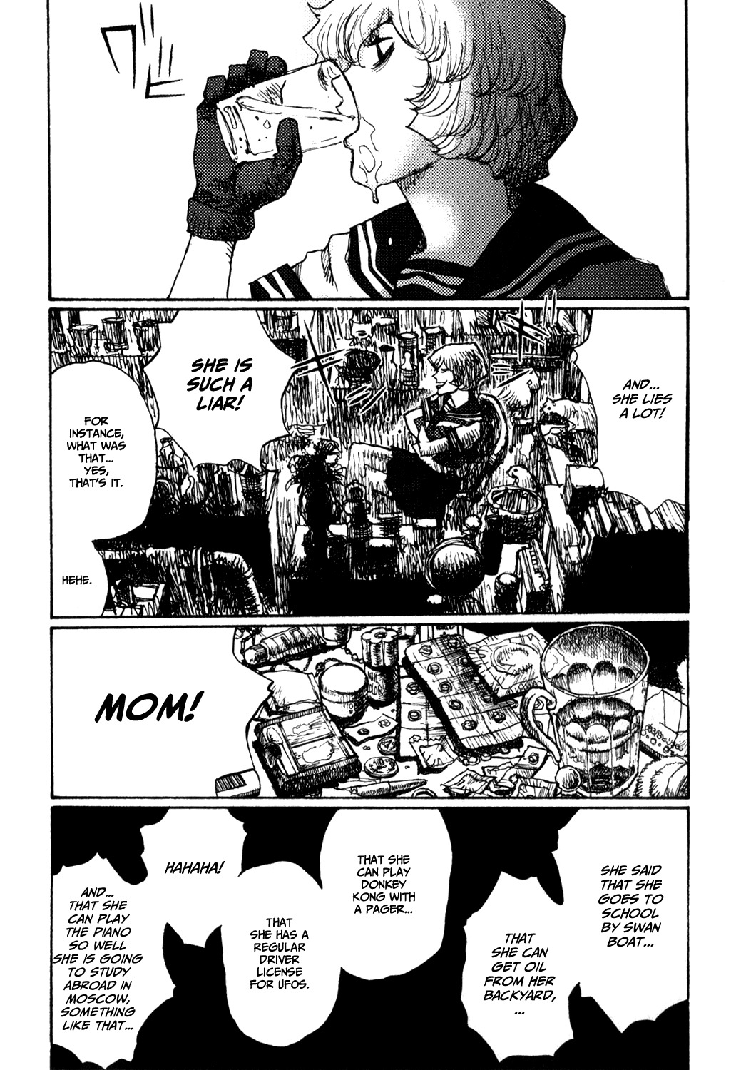 Becchin to Mandara Chapter 7 page 4 - Chapter 7: Scene 7 - Omen