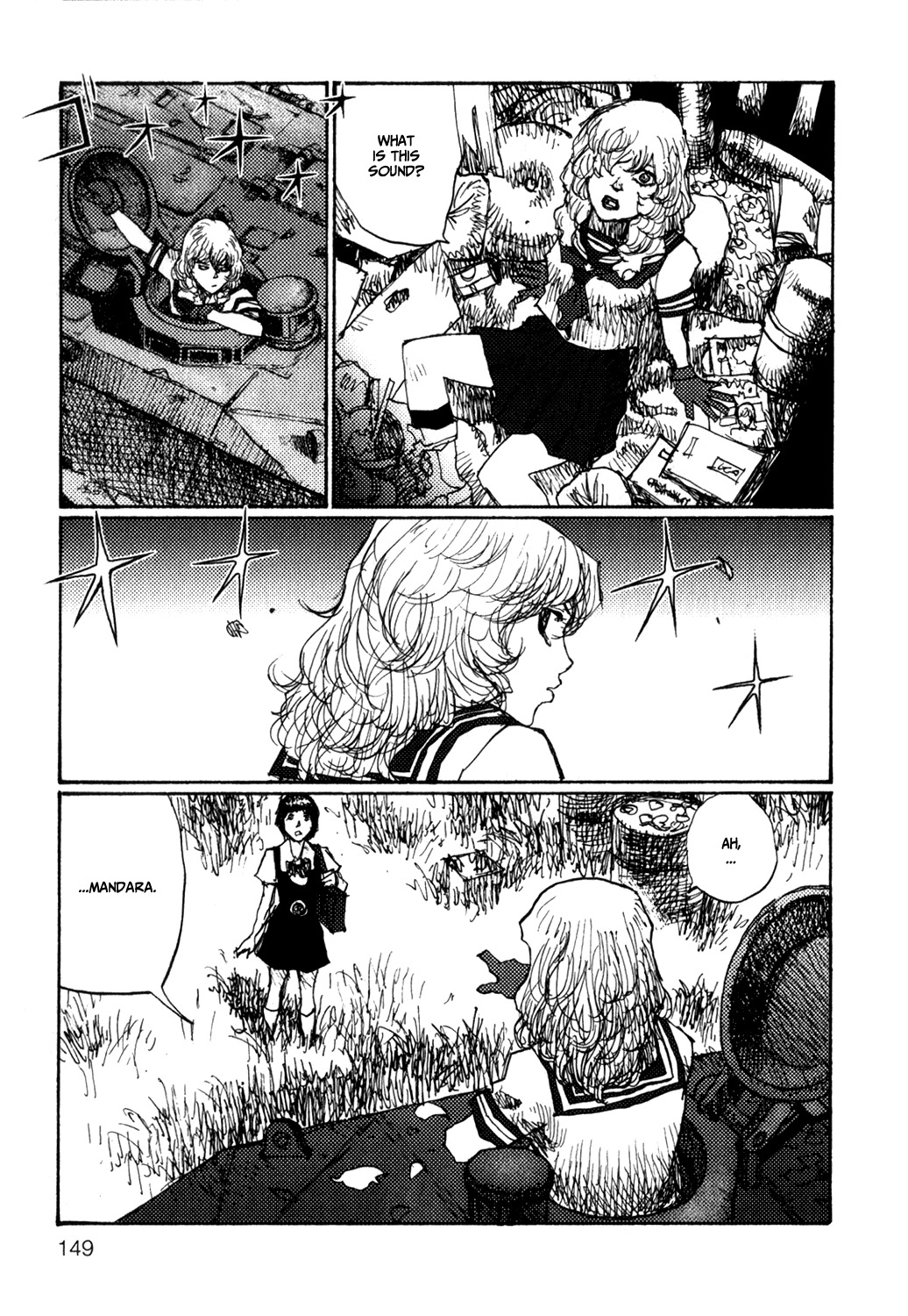 Becchin to Mandara Chapter 7 page 7 - Chapter 7: Scene 7 - Omen