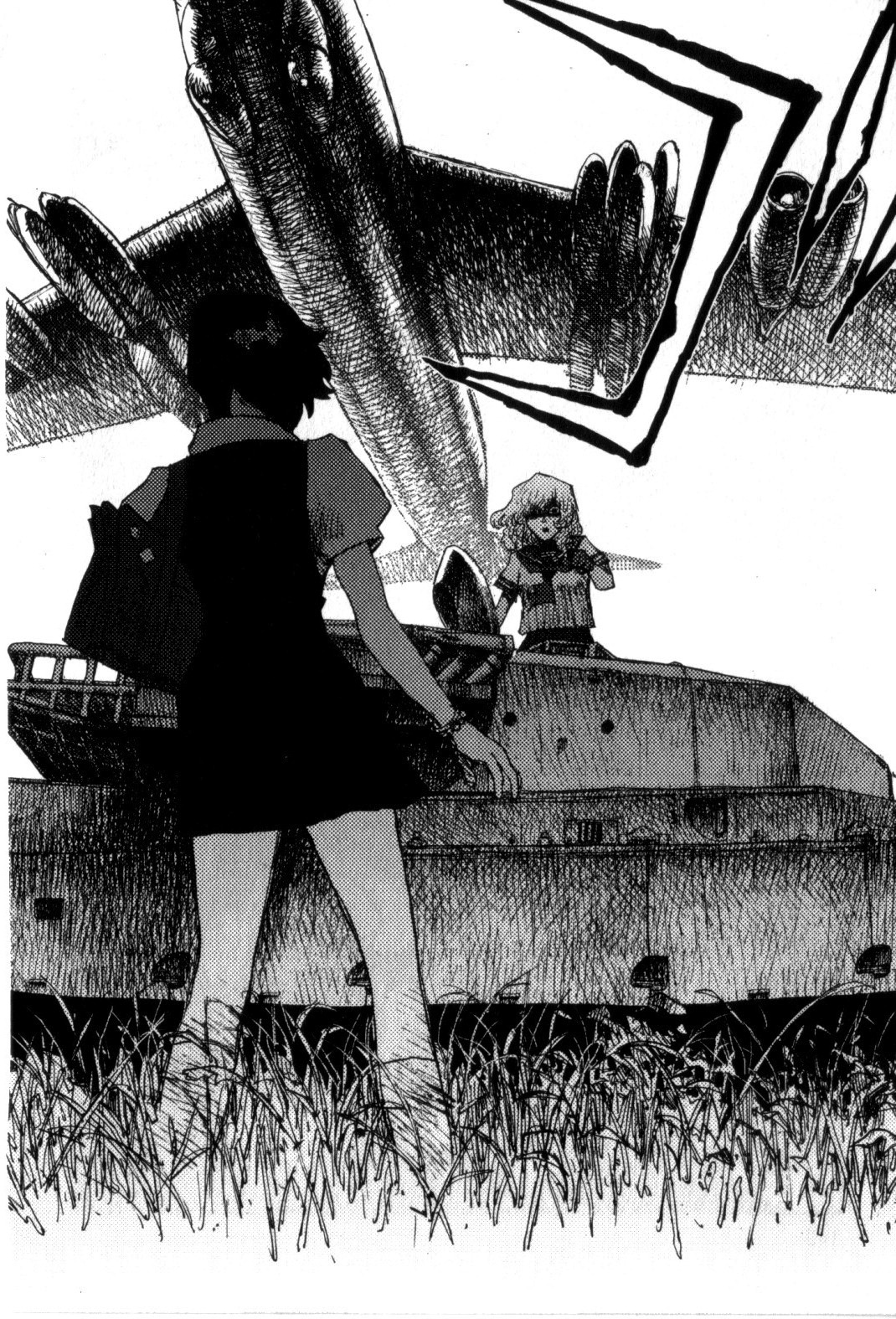 Becchin to Mandara Chapter 7 page 8 - Chapter 7: Scene 7 - Omen