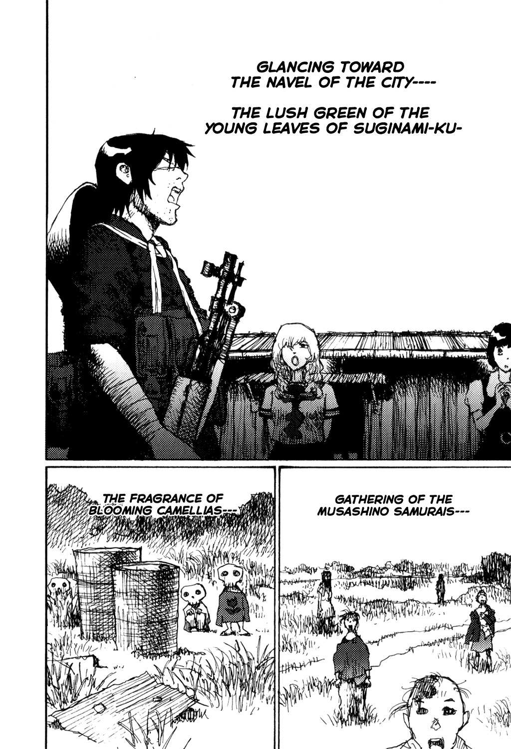 Becchin to Mandara Chapter 8 page 10 - Chapter 8: Scene 8 - A Good Omen (Whisper)