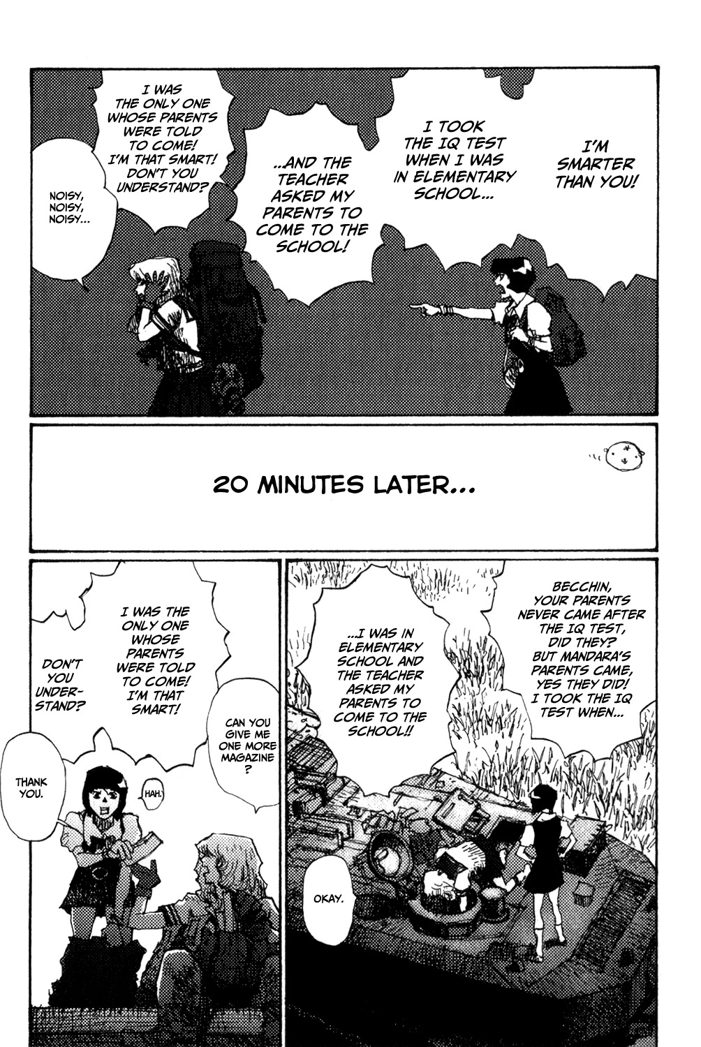 Becchin to Mandara Chapter 8 page 14 - Chapter 8: Scene 8 - A Good Omen (Whisper)