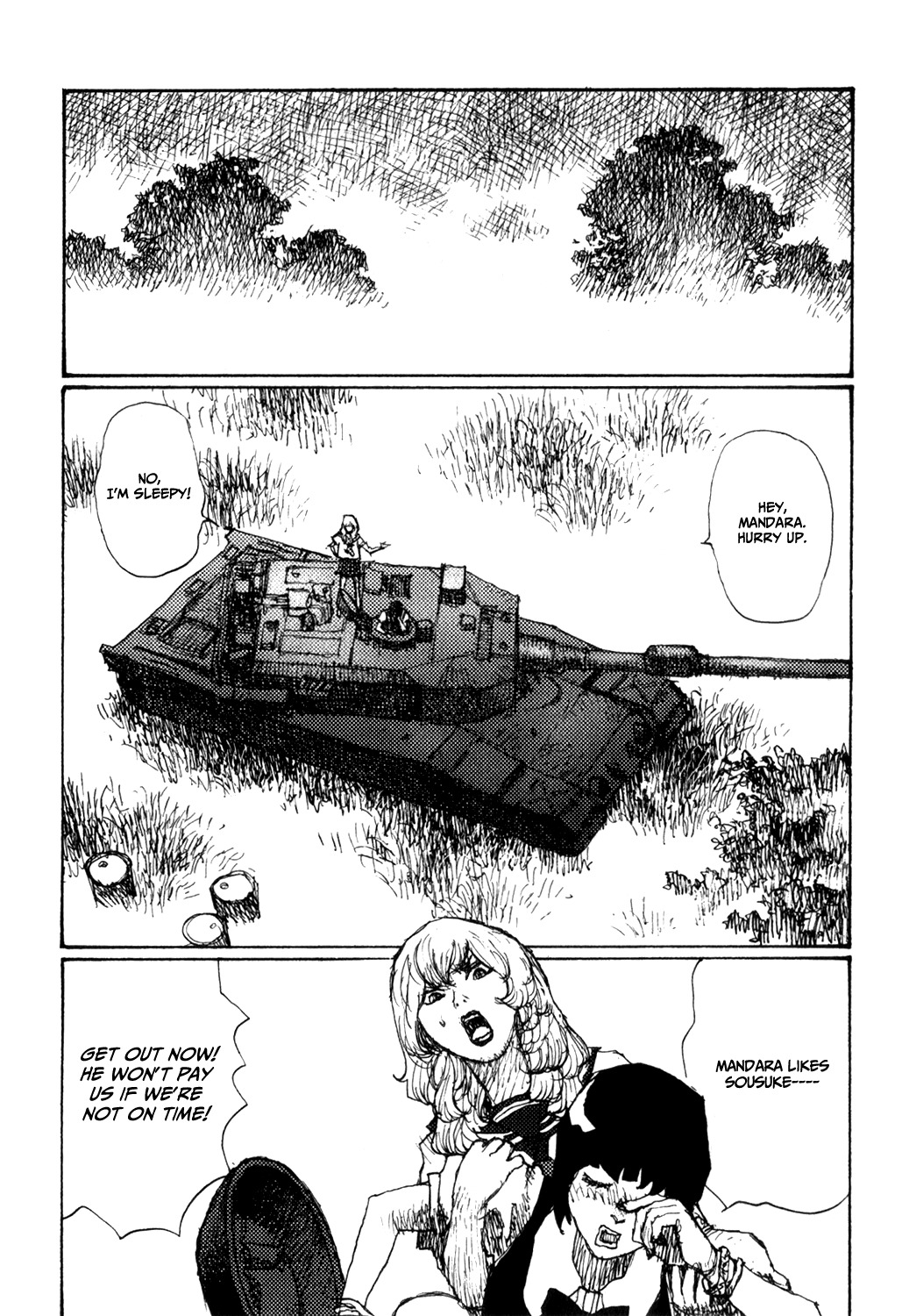 Becchin to Mandara Chapter 8 page 2 - Chapter 8: Scene 8 - A Good Omen (Whisper)