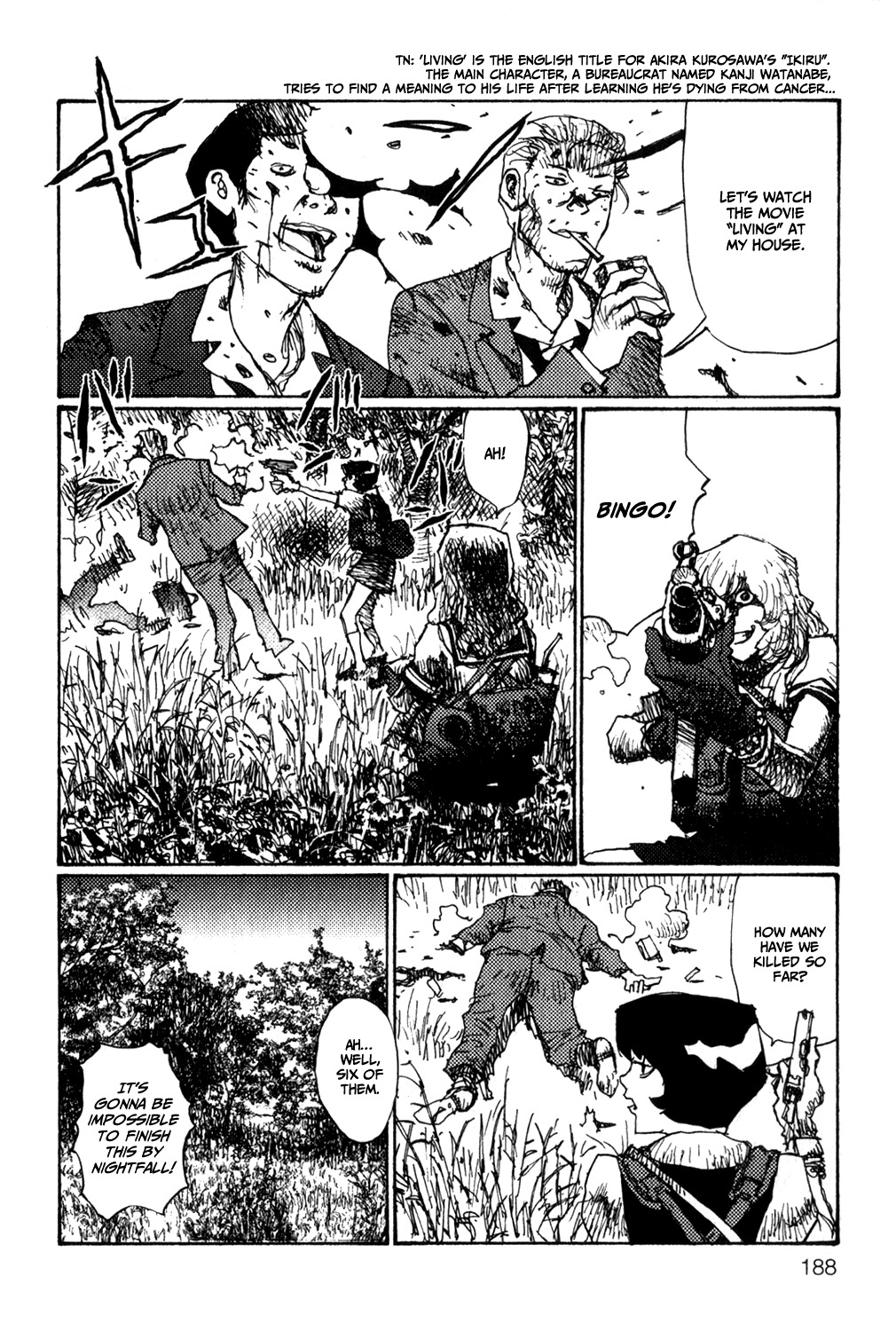 Becchin to Mandara Chapter 8 page 22 - Chapter 8: Scene 8 - A Good Omen (Whisper)