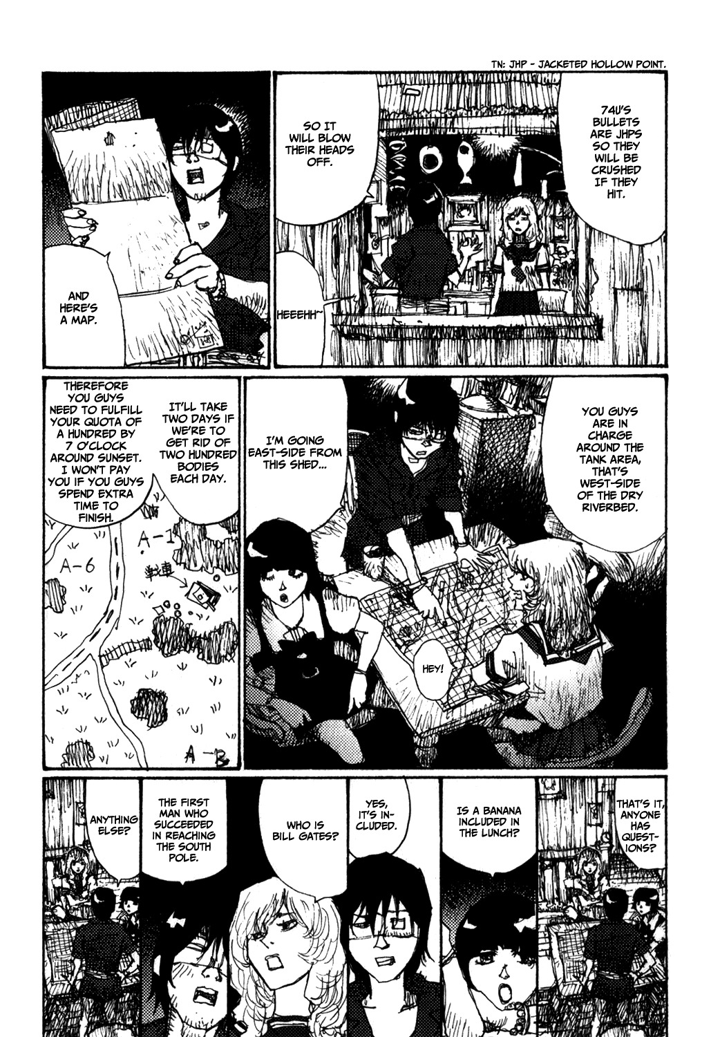 Becchin to Mandara Chapter 8 page 8 - Chapter 8: Scene 8 - A Good Omen (Whisper)