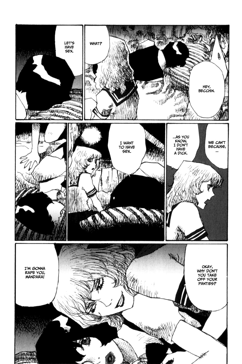 Becchin to Mandara Chapter 9 page 14 - Chapter 9: Scene 9 - Genocide