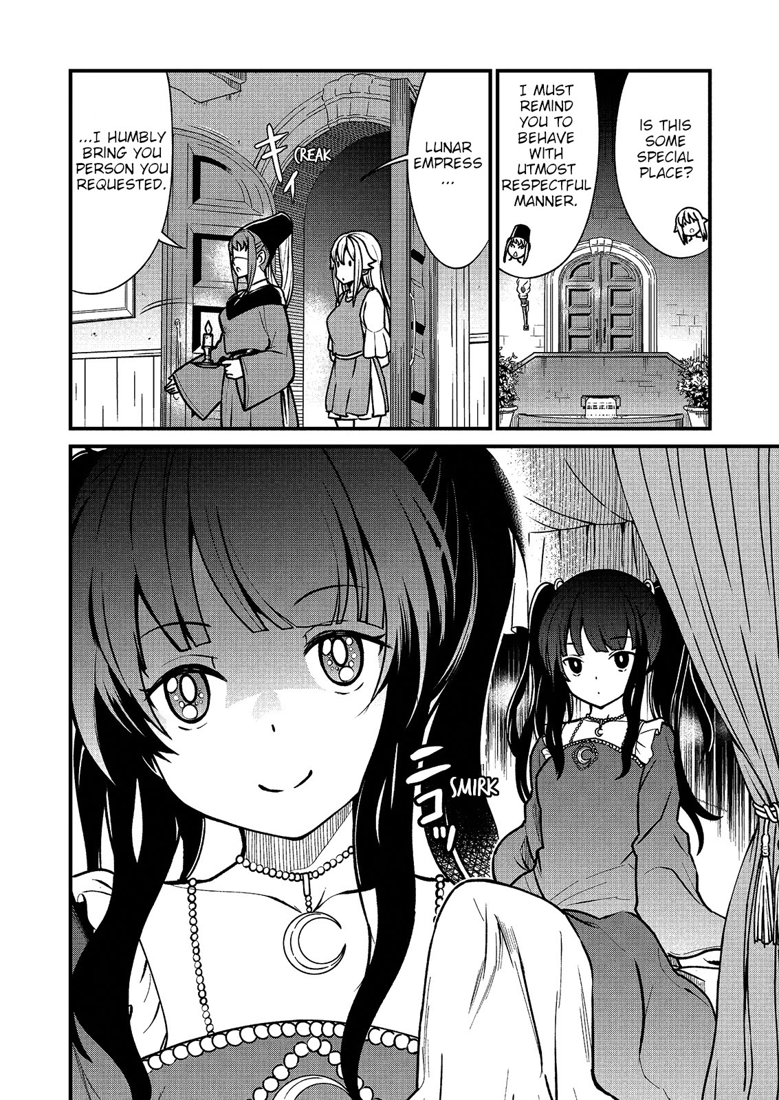 Becoming Princess Knight and Working at Yuri Brothel Chapter 1 page 16 - Chapter 1
