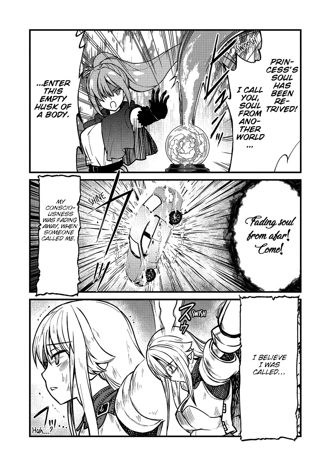 Becoming Princess Knight and Working at Yuri Brothel Chapter 1 page 6 - Chapter 1
