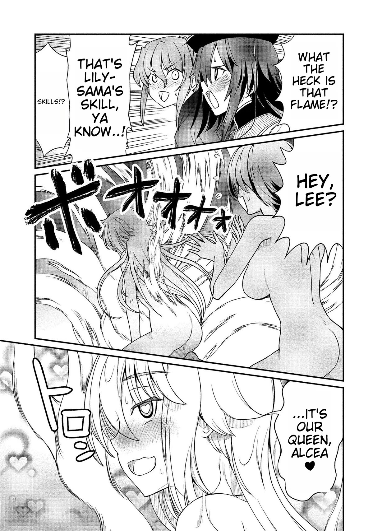 Becoming Princess Knight and Working at Yuri Brothel Chapter 10 page 15 - Chapter 10