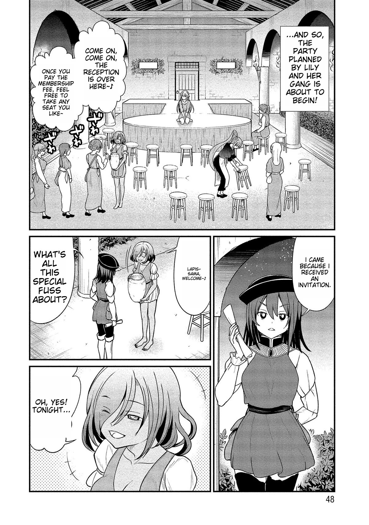 Becoming Princess Knight and Working at Yuri Brothel Chapter 10 page 2 - Chapter 10