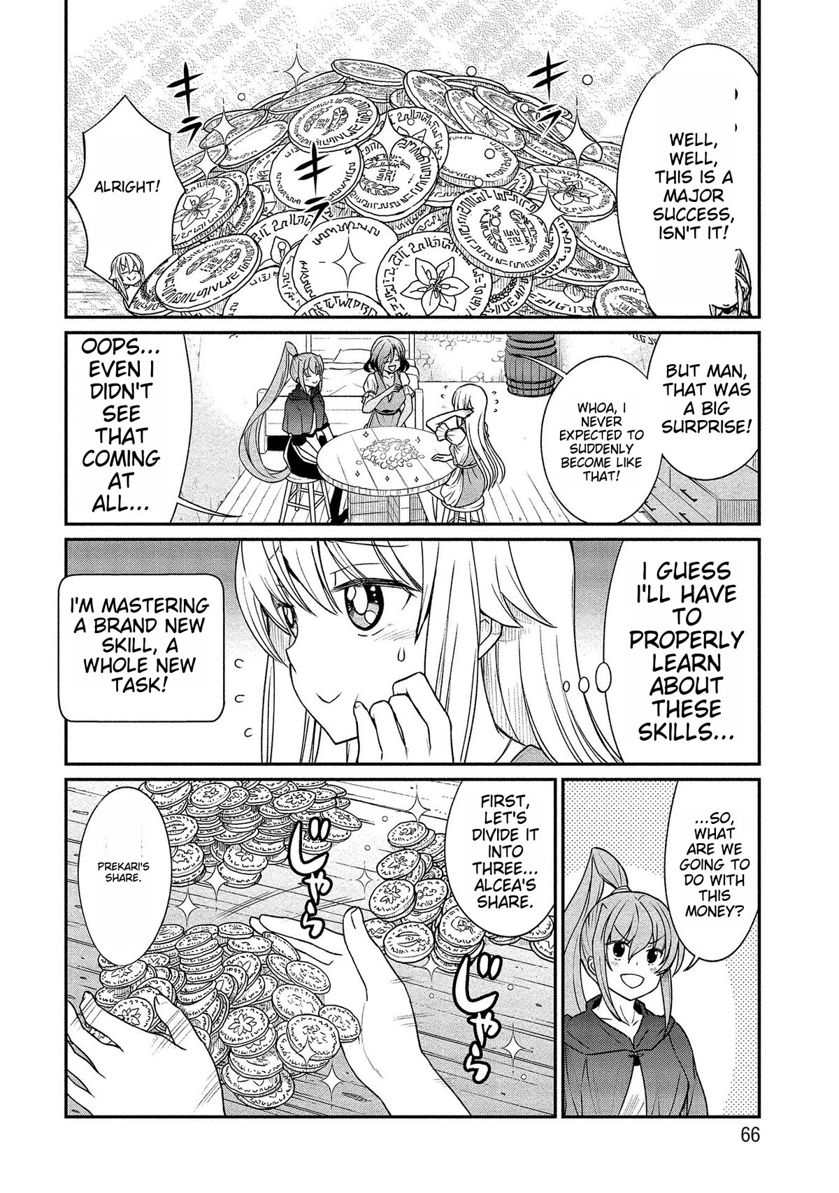 Becoming Princess Knight and Working at Yuri Brothel Chapter 10 page 20 - Chapter 10