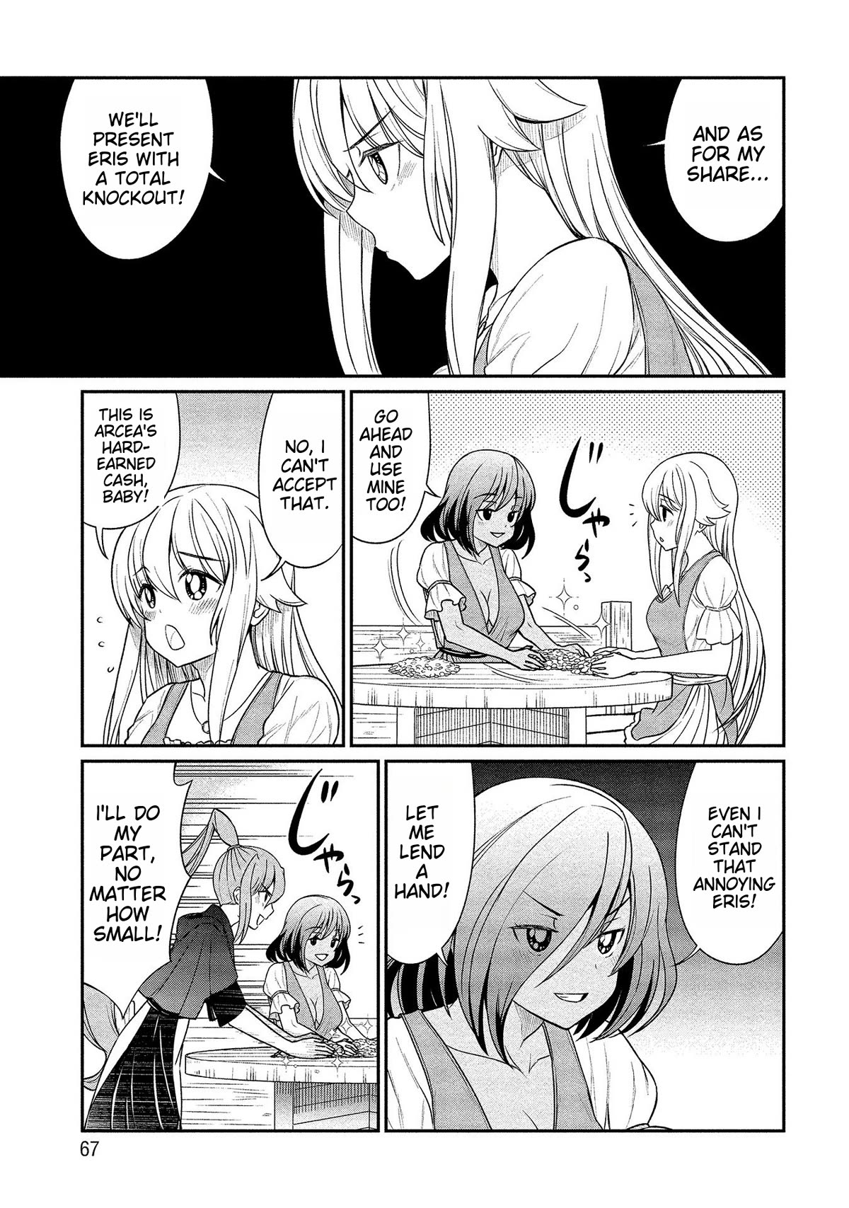 Becoming Princess Knight and Working at Yuri Brothel Chapter 10 page 21 - Chapter 10