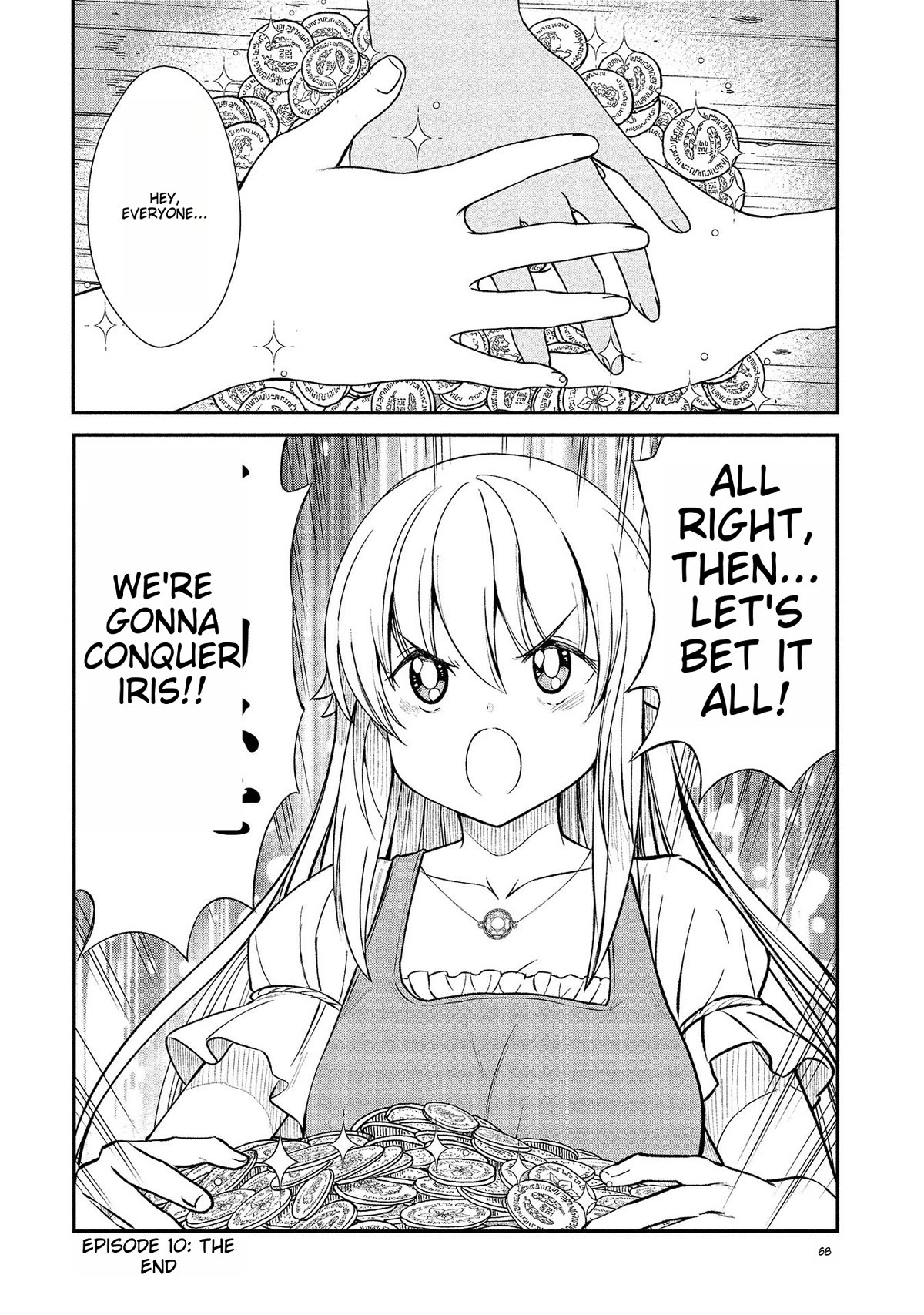 Becoming Princess Knight and Working at Yuri Brothel Chapter 10 page 22 - Chapter 10