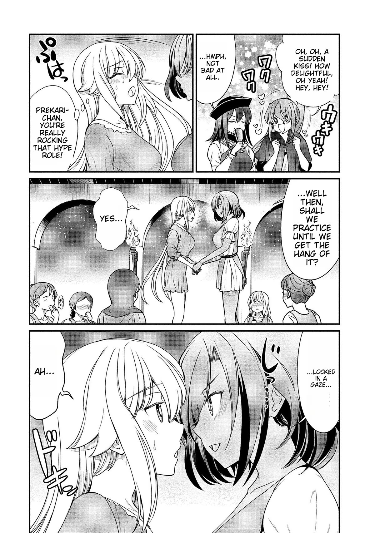 Becoming Princess Knight and Working at Yuri Brothel Chapter 10 page 6 - Chapter 10