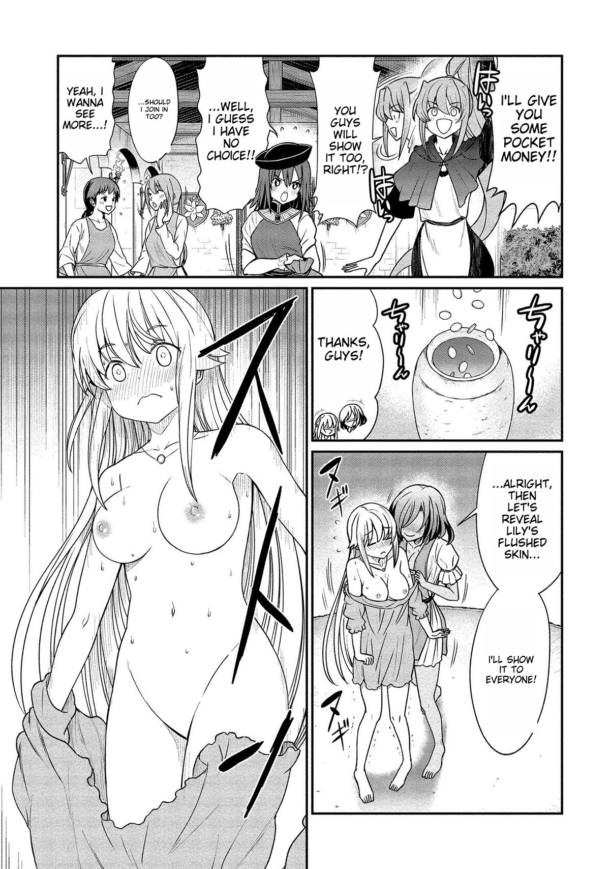 Becoming Princess Knight and Working at Yuri Brothel Chapter 10 page 9 - Chapter 10