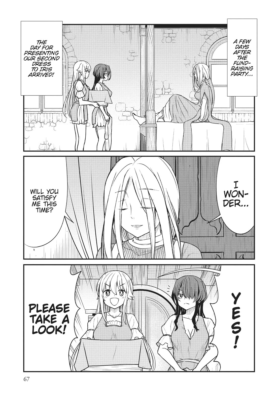 Becoming Princess Knight and Working at Yuri Brothel Chapter 11 page 1 - Chapter 11: A Prostitute Who Doesn't Take Clients