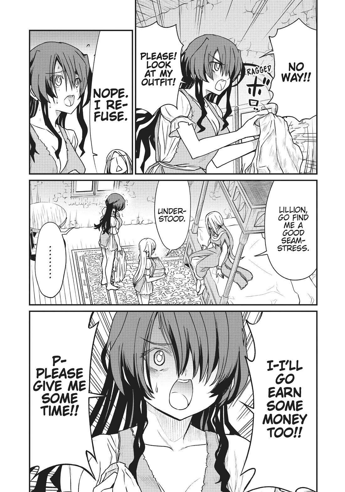 Becoming Princess Knight and Working at Yuri Brothel Chapter 11 page 5 - Chapter 11: A Prostitute Who Doesn't Take Clients