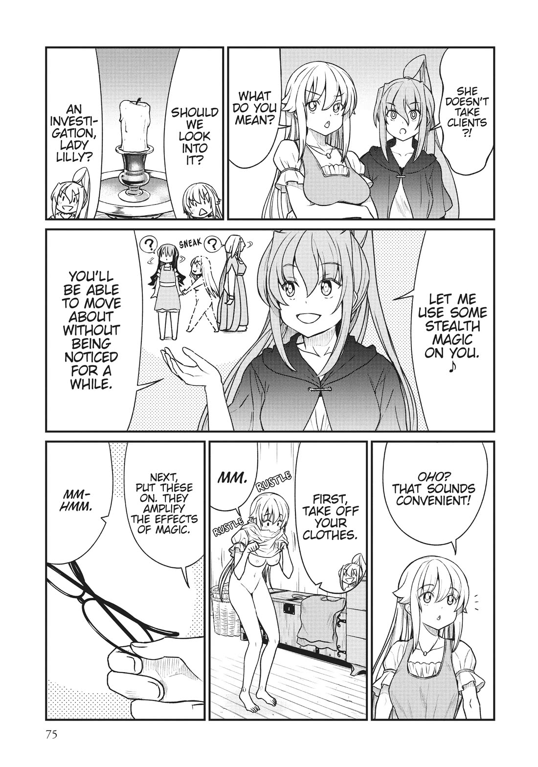 Becoming Princess Knight and Working at Yuri Brothel Chapter 11 page 9 - Chapter 11: A Prostitute Who Doesn't Take Clients