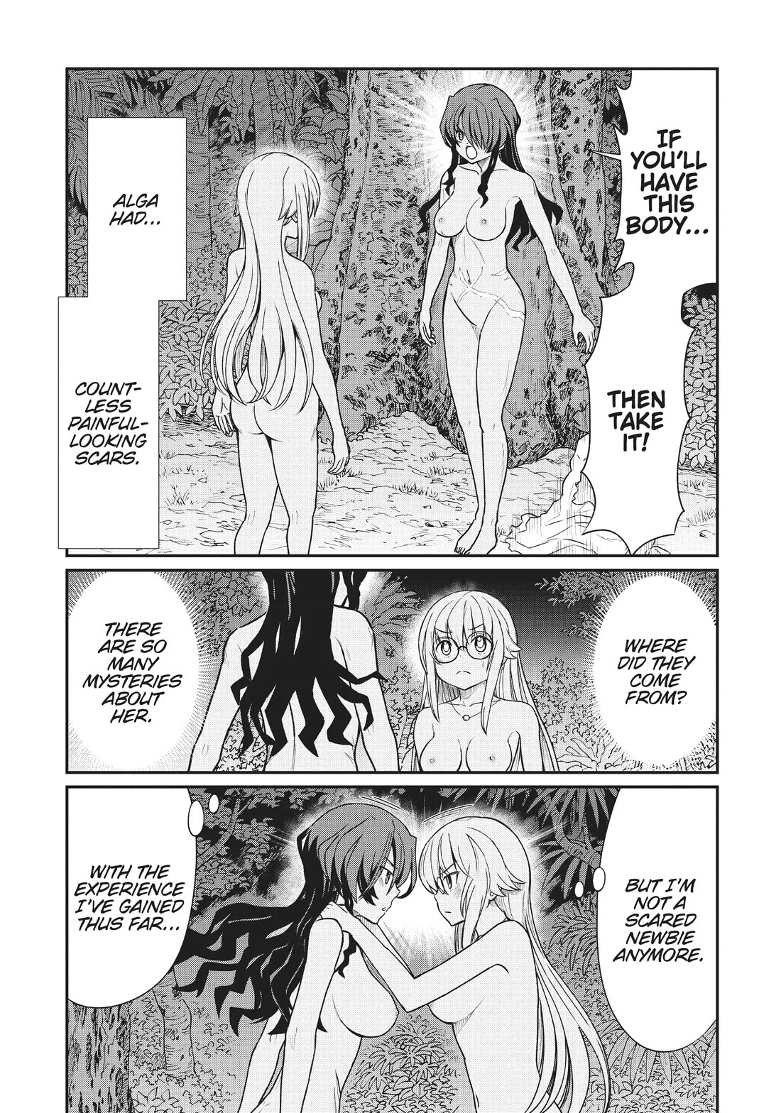 Becoming Princess Knight and Working at Yuri Brothel Chapter 12 page 1 - Chapter 12: Light Shines in the Shadows!