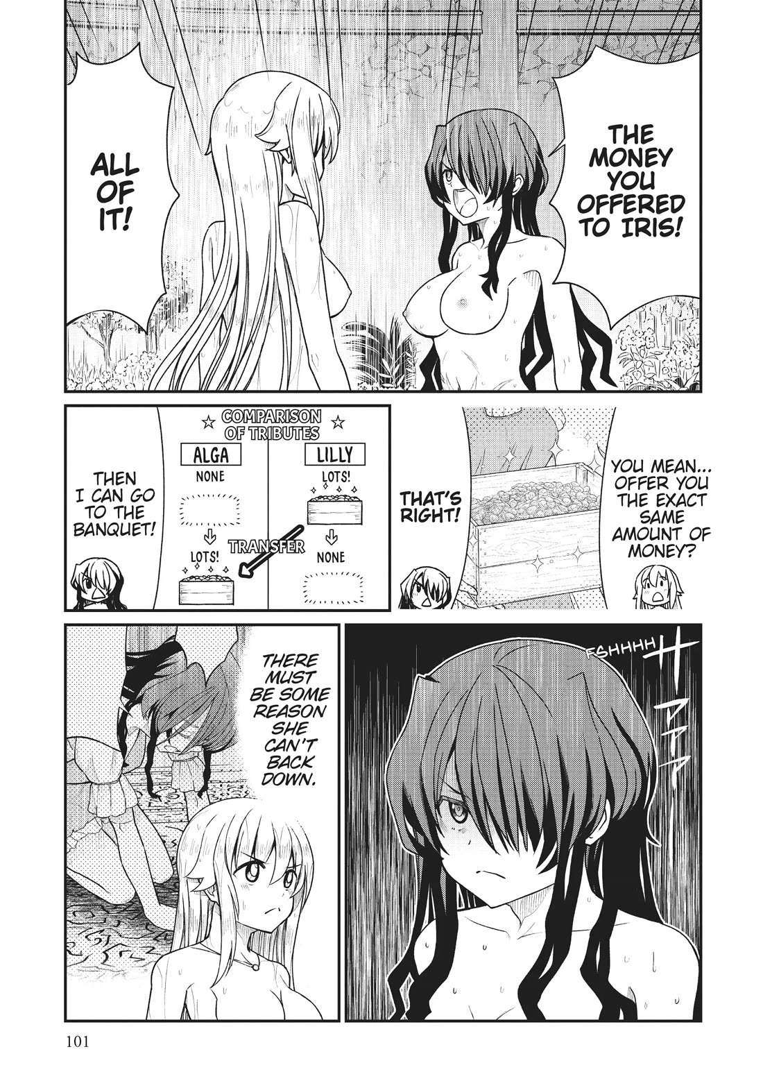 Becoming Princess Knight and Working at Yuri Brothel Chapter 12 page 13 - Chapter 12: Light Shines in the Shadows!