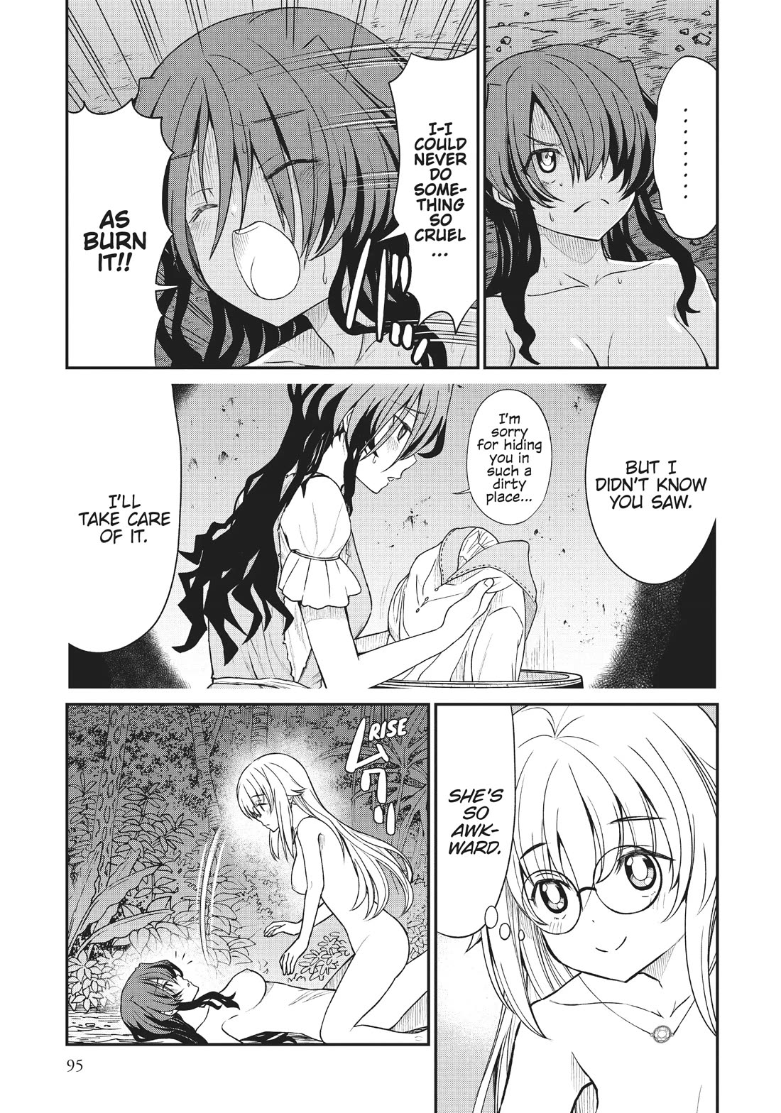 Becoming Princess Knight and Working at Yuri Brothel Chapter 12 page 7 - Chapter 12: Light Shines in the Shadows!