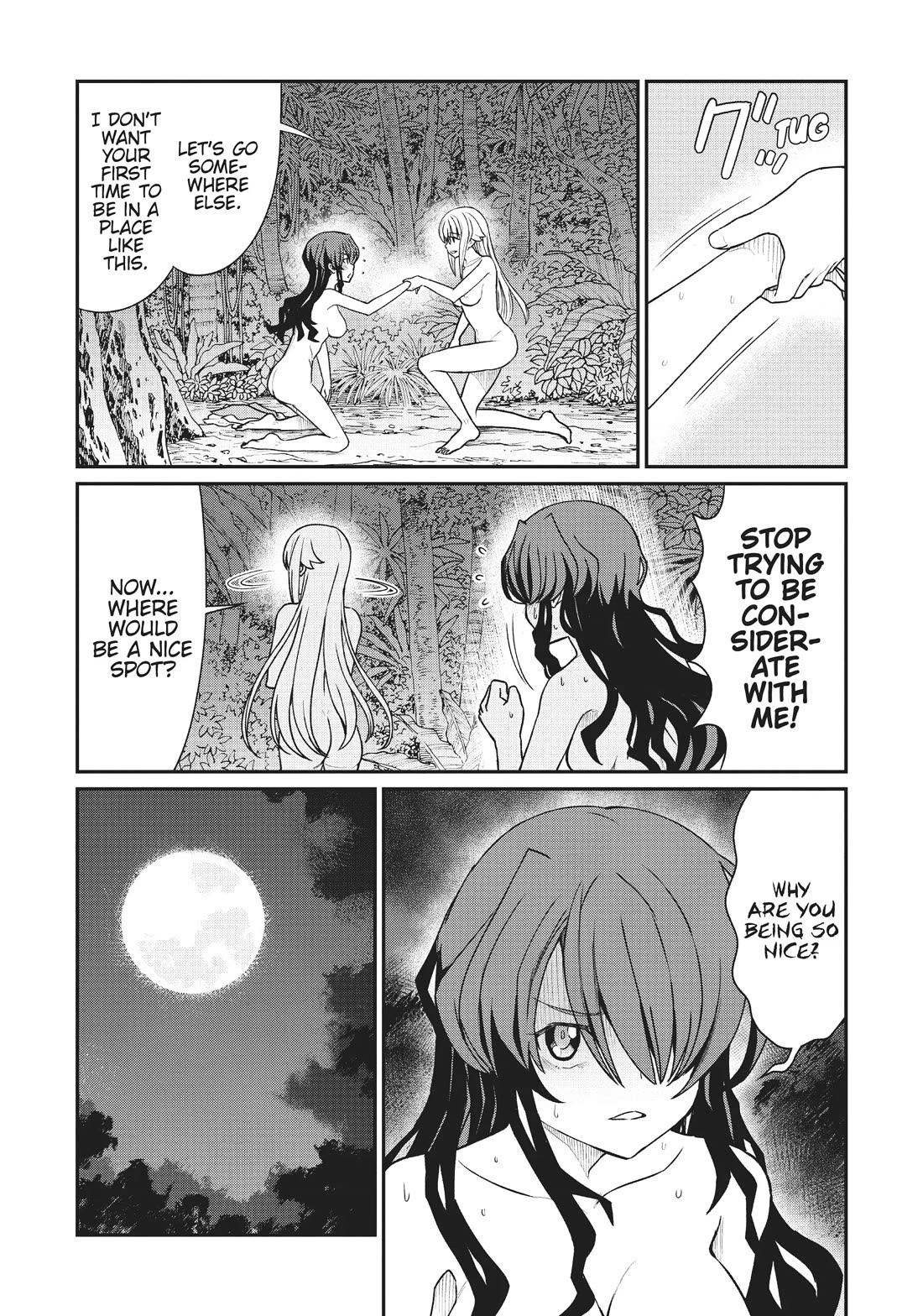 Becoming Princess Knight and Working at Yuri Brothel Chapter 12 page 8 - Chapter 12: Light Shines in the Shadows!