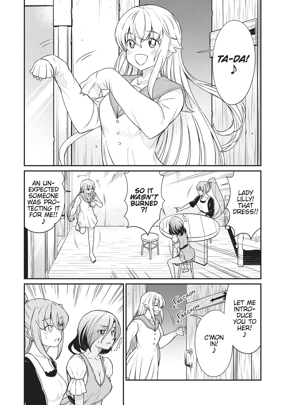 Becoming Princess Knight and Working at Yuri Brothel Chapter 13 page 1 - Chapter 13: Special Love Training