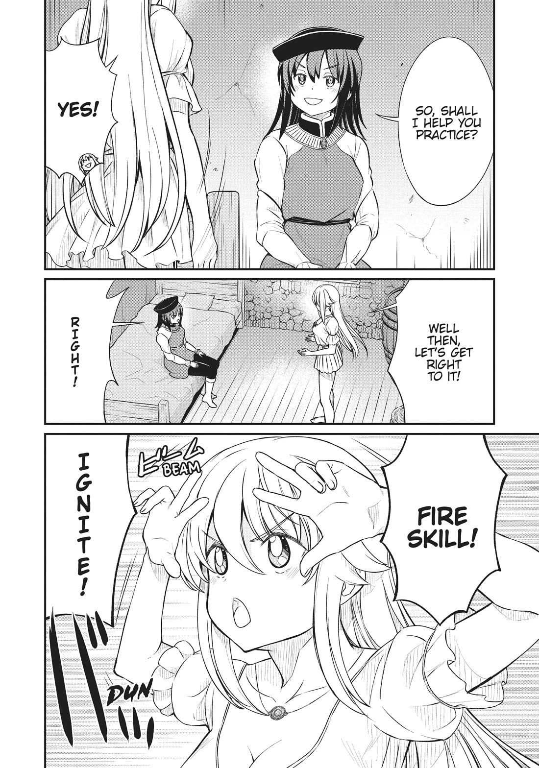 Becoming Princess Knight and Working at Yuri Brothel Chapter 13 page 12 - Chapter 13: Special Love Training