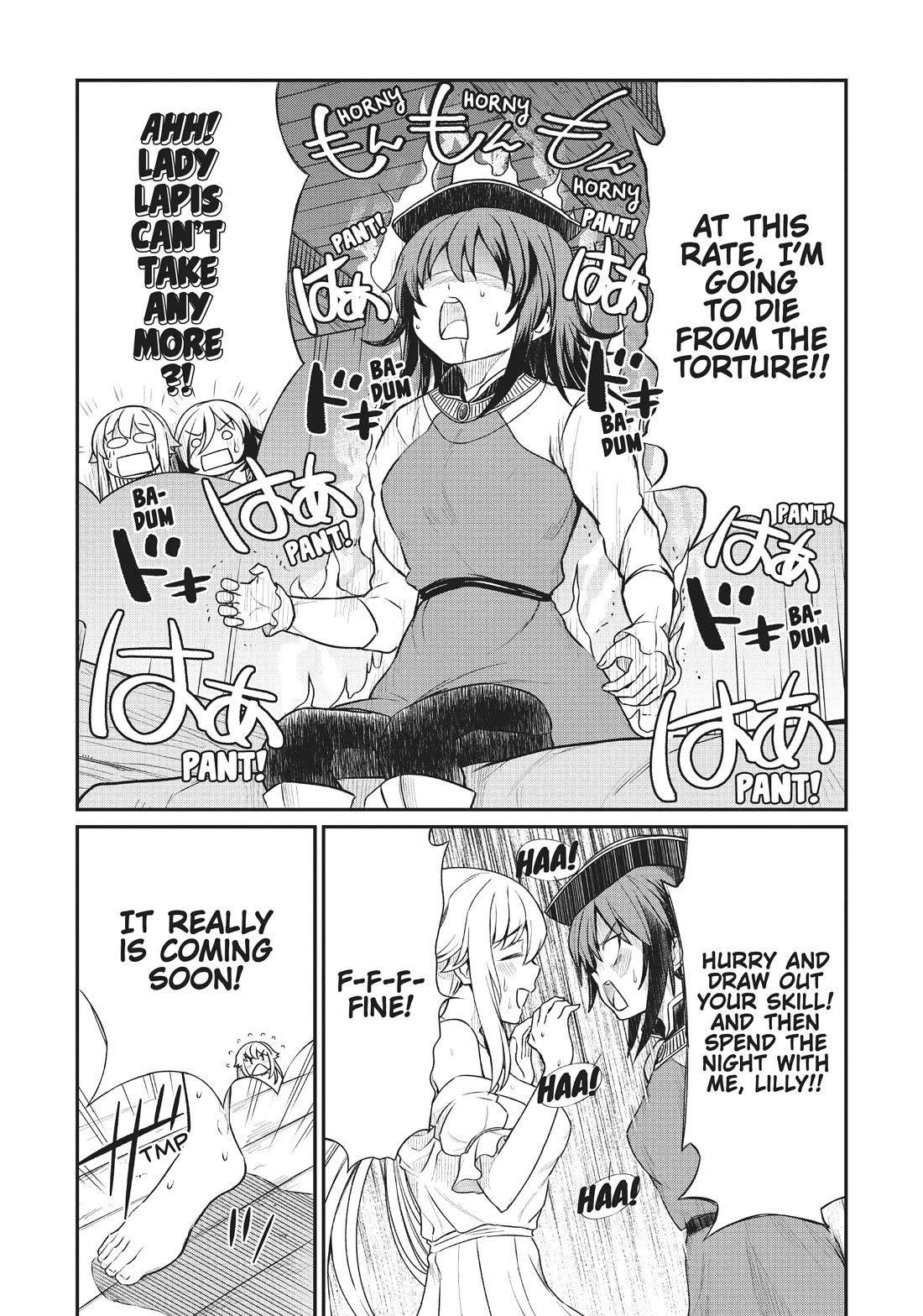 Becoming Princess Knight and Working at Yuri Brothel Chapter 13 page 16 - Chapter 13: Special Love Training
