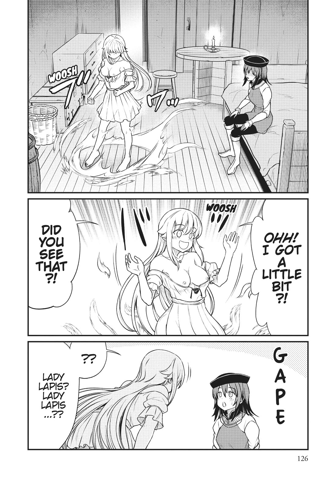 Becoming Princess Knight and Working at Yuri Brothel Chapter 13 page 18 - Chapter 13: Special Love Training