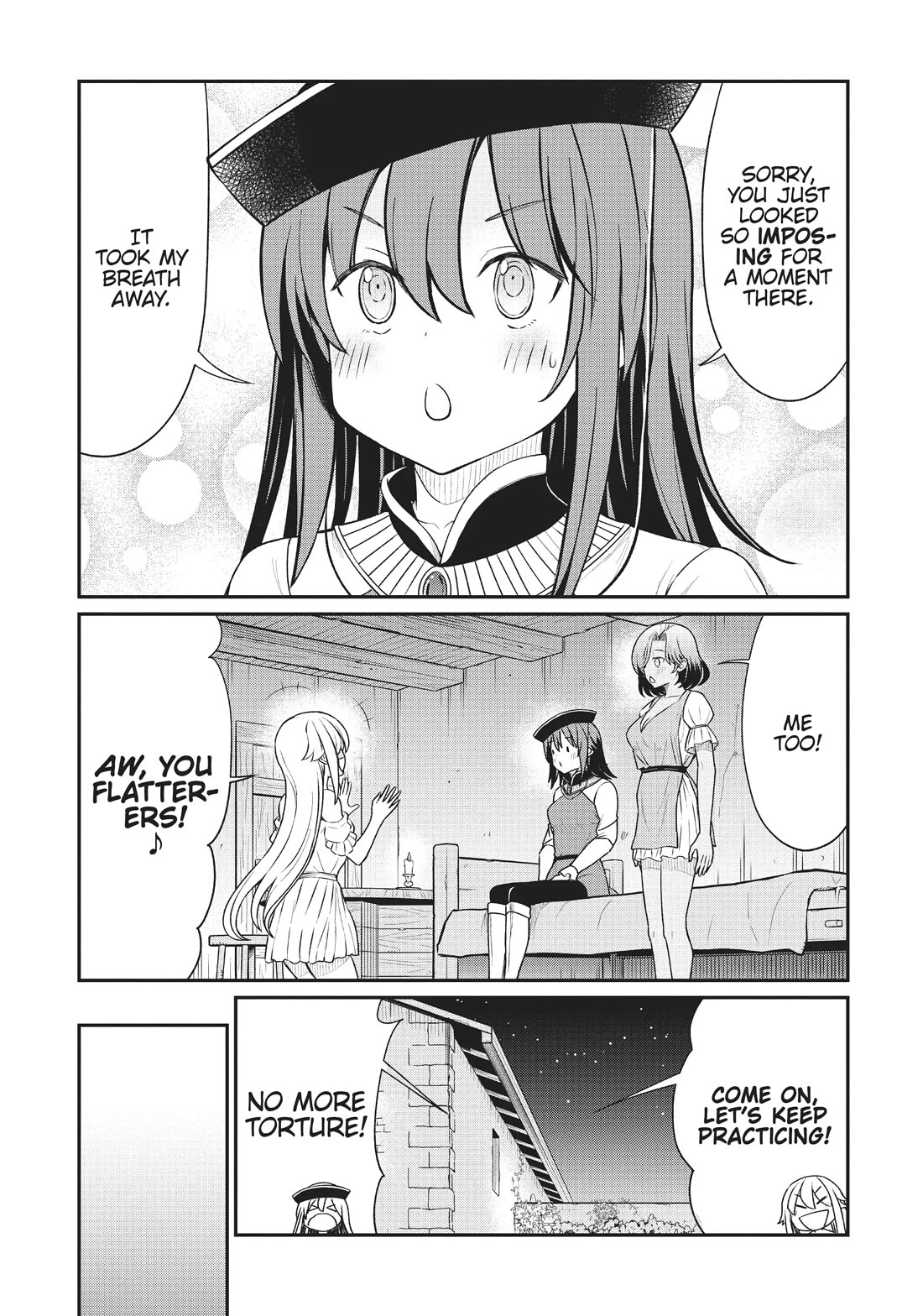 Becoming Princess Knight and Working at Yuri Brothel Chapter 13 page 19 - Chapter 13: Special Love Training