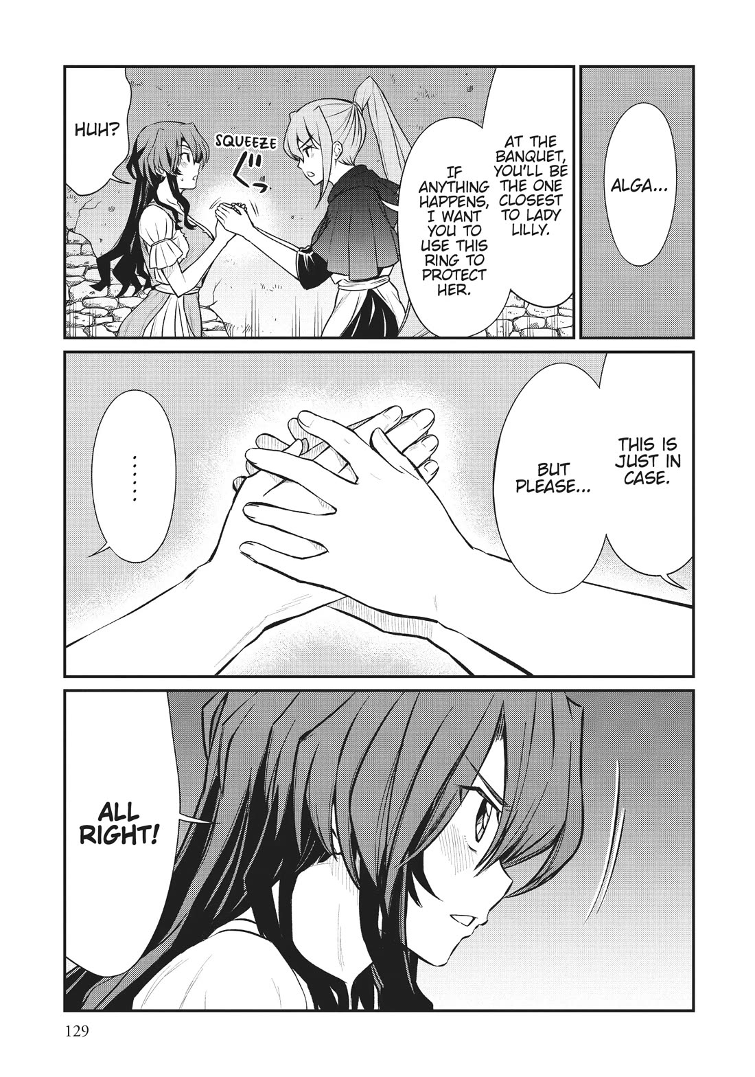 Becoming Princess Knight and Working at Yuri Brothel Chapter 13 page 21 - Chapter 13: Special Love Training