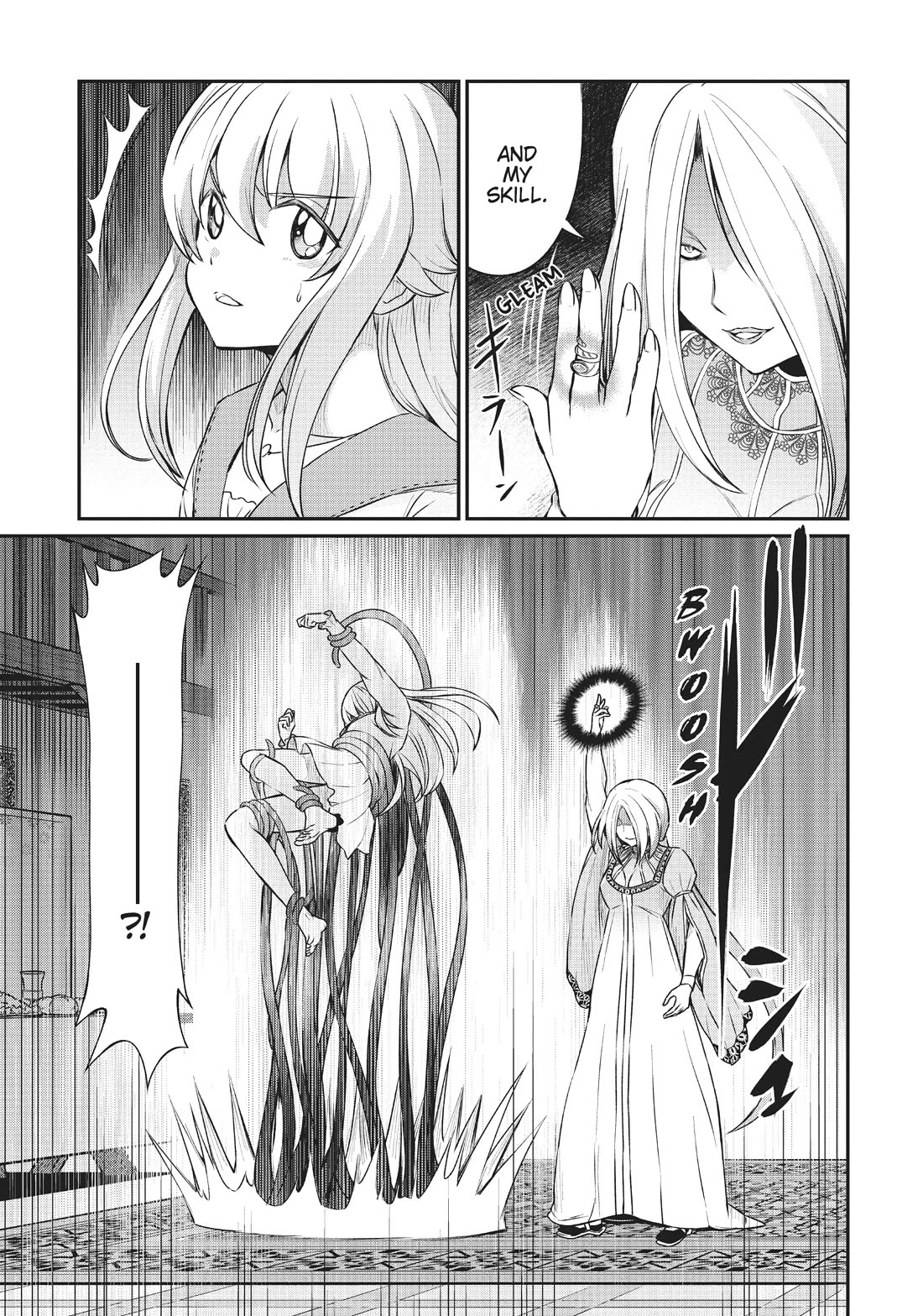 Becoming Princess Knight and Working at Yuri Brothel Chapter 14 page 11 - Chapter 14: The Feast Begins