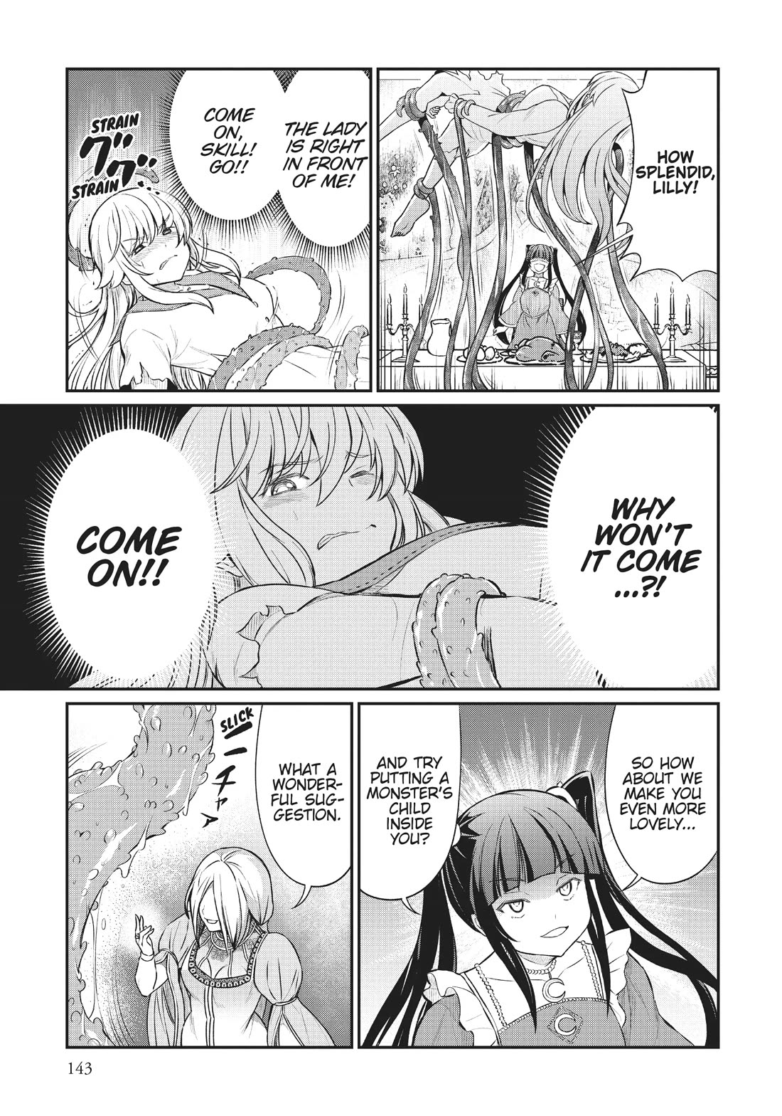 Becoming Princess Knight and Working at Yuri Brothel Chapter 14 page 13 - Chapter 14: The Feast Begins