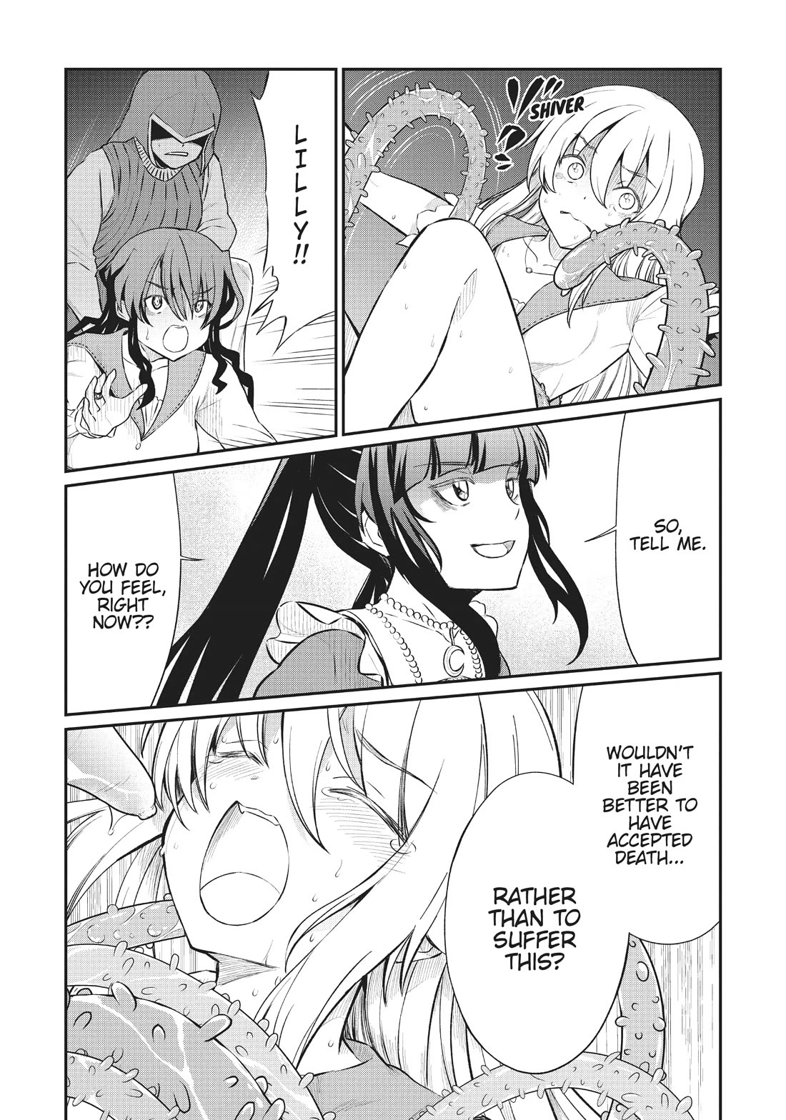 Becoming Princess Knight and Working at Yuri Brothel Chapter 14 page 14 - Chapter 14: The Feast Begins