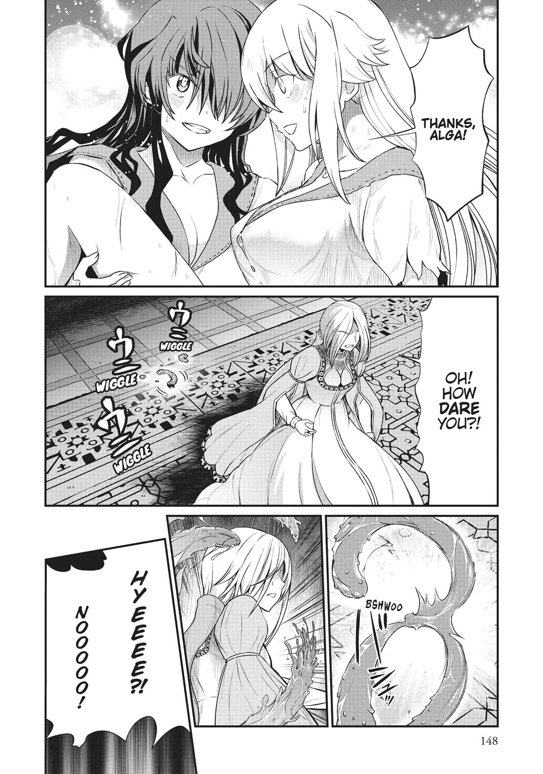 Becoming Princess Knight and Working at Yuri Brothel Chapter 14 page 18 - Chapter 14: The Feast Begins