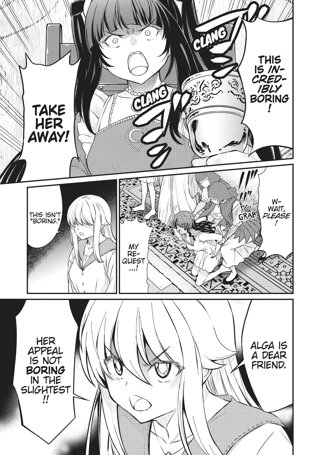 Becoming Princess Knight and Working at Yuri Brothel Chapter 14 page 9 - Chapter 14: The Feast Begins