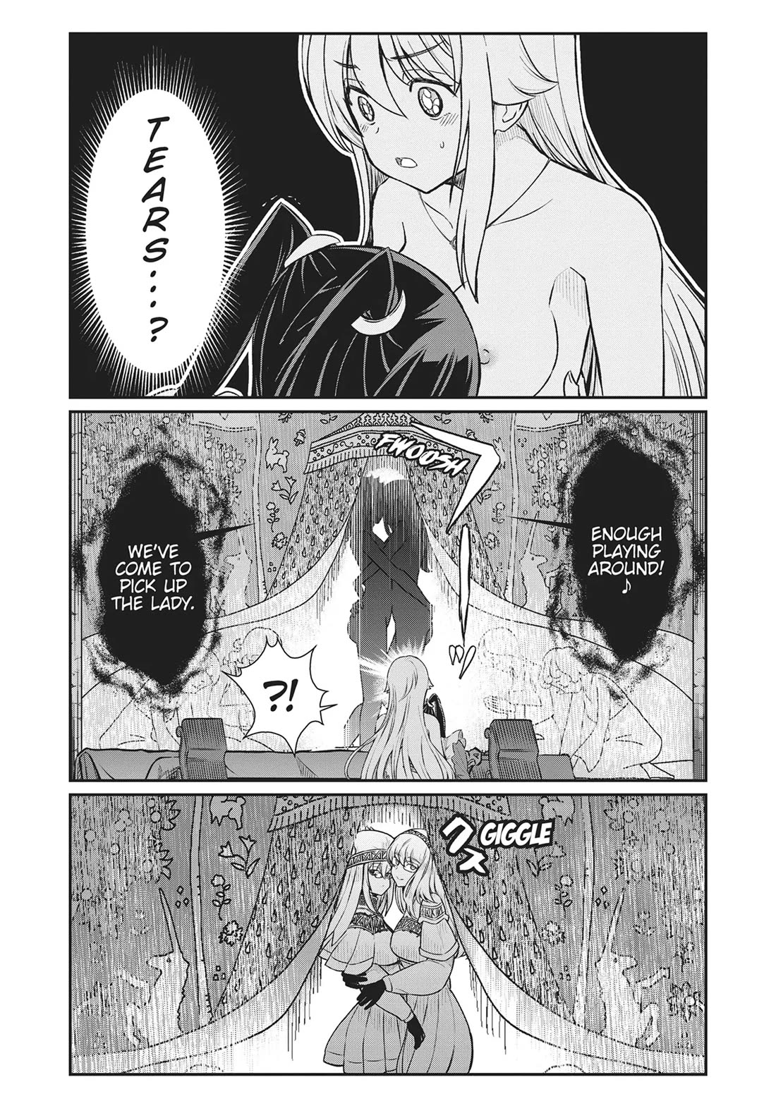 Becoming Princess Knight and Working at Yuri Brothel Chapter 15 page 11 - Chapter 15: Guardian of the Moon!