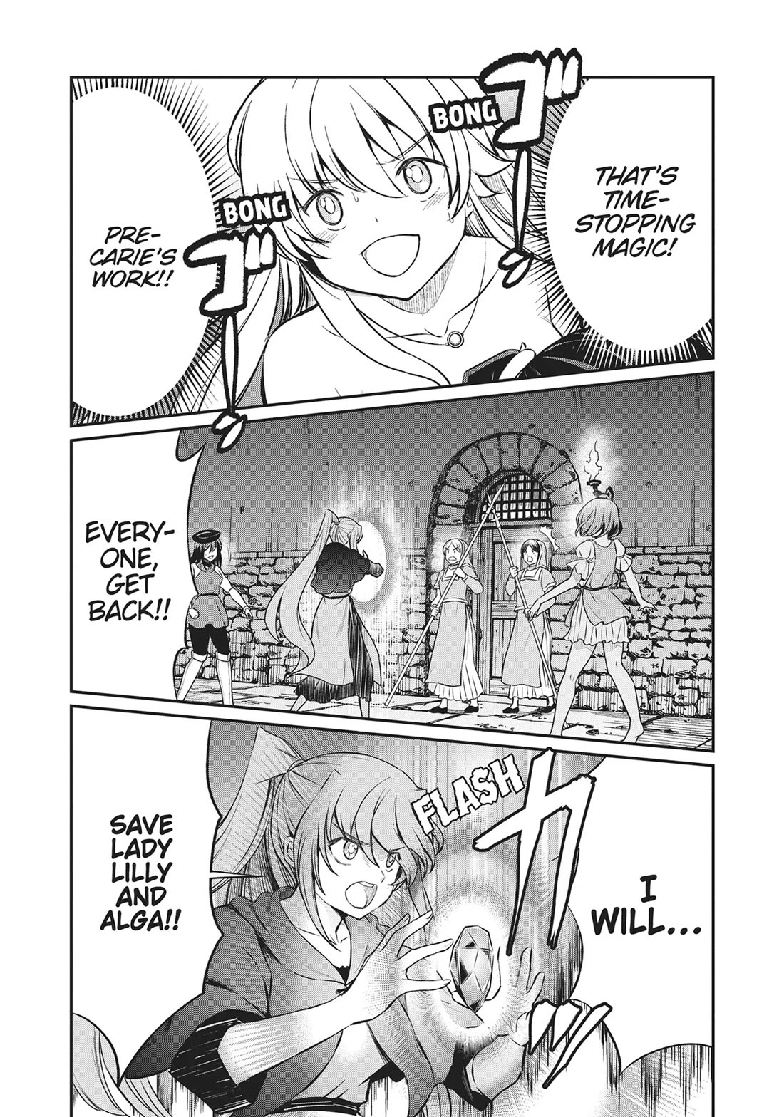 Becoming Princess Knight and Working at Yuri Brothel Chapter 15 page 15 - Chapter 15: Guardian of the Moon!
