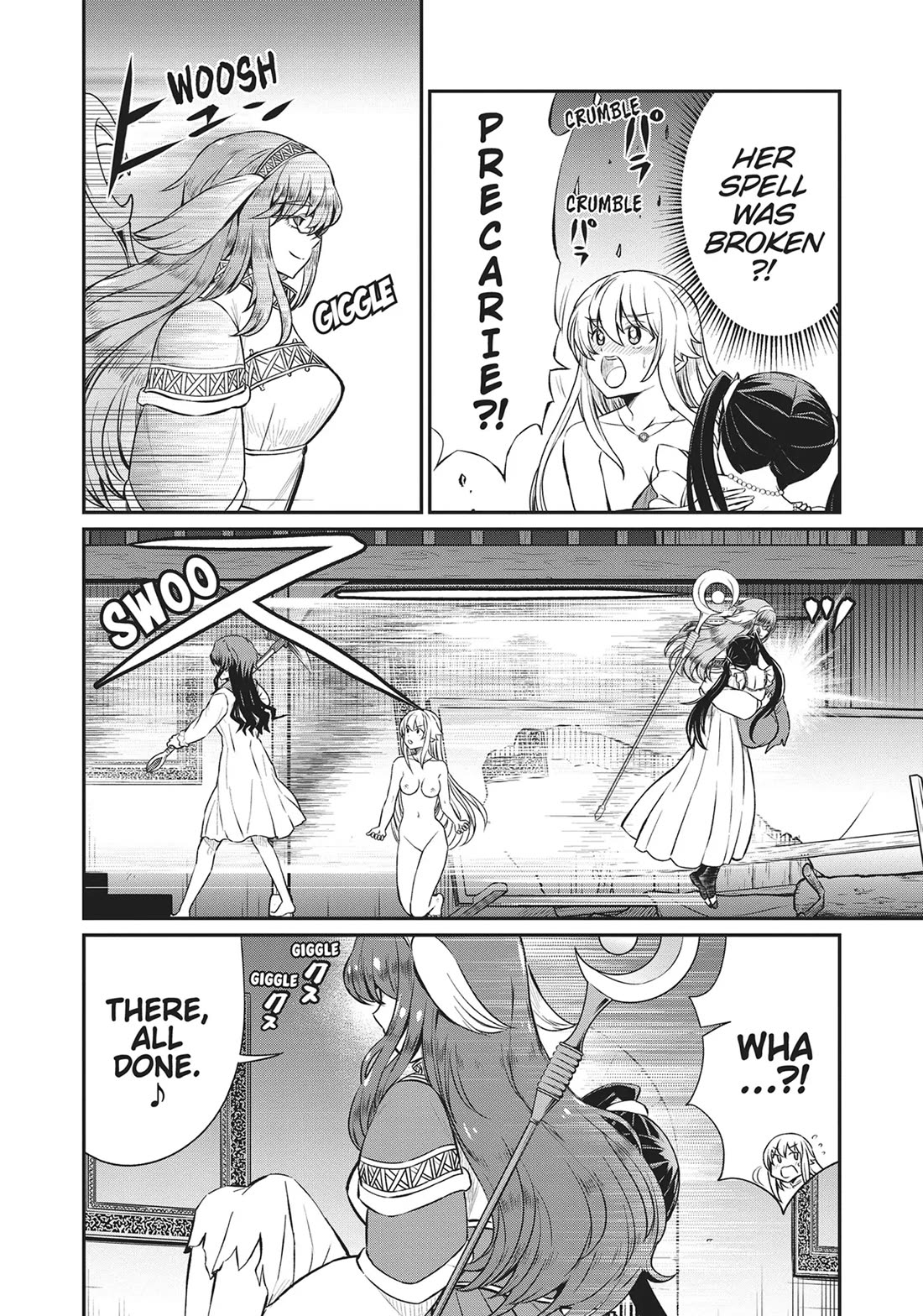 Becoming Princess Knight and Working at Yuri Brothel Chapter 15 page 19 - Chapter 15: Guardian of the Moon!