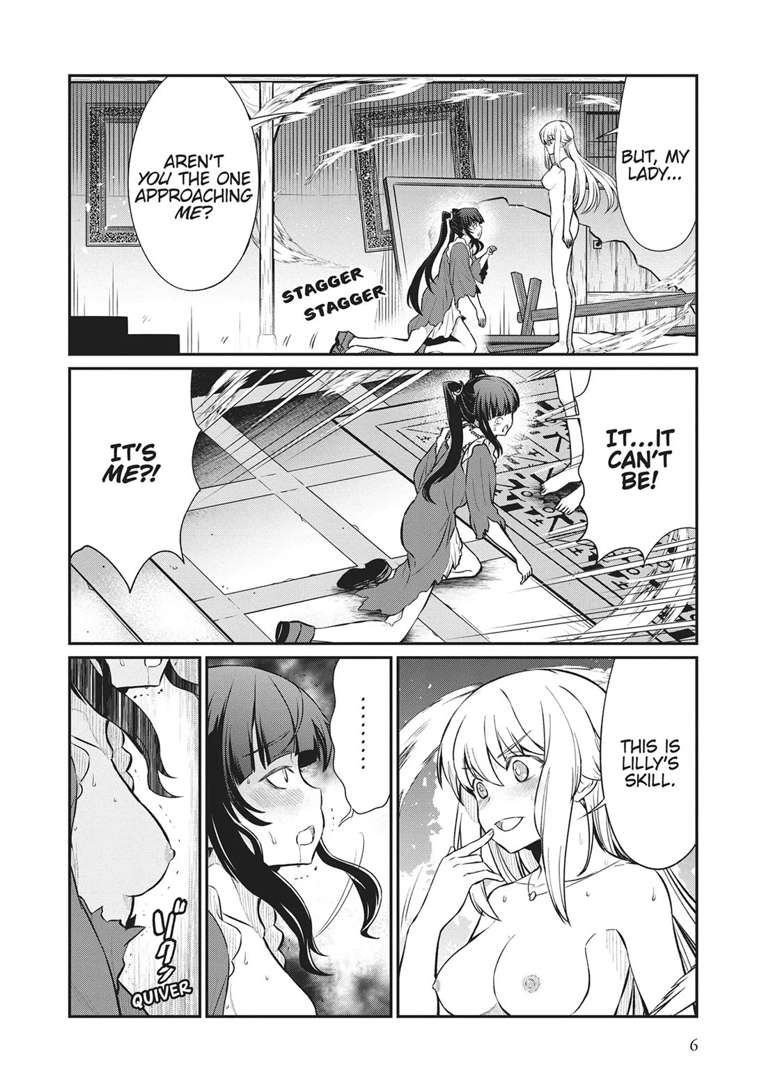 Becoming Princess Knight and Working at Yuri Brothel Chapter 15 page 7 - Chapter 15: Guardian of the Moon!