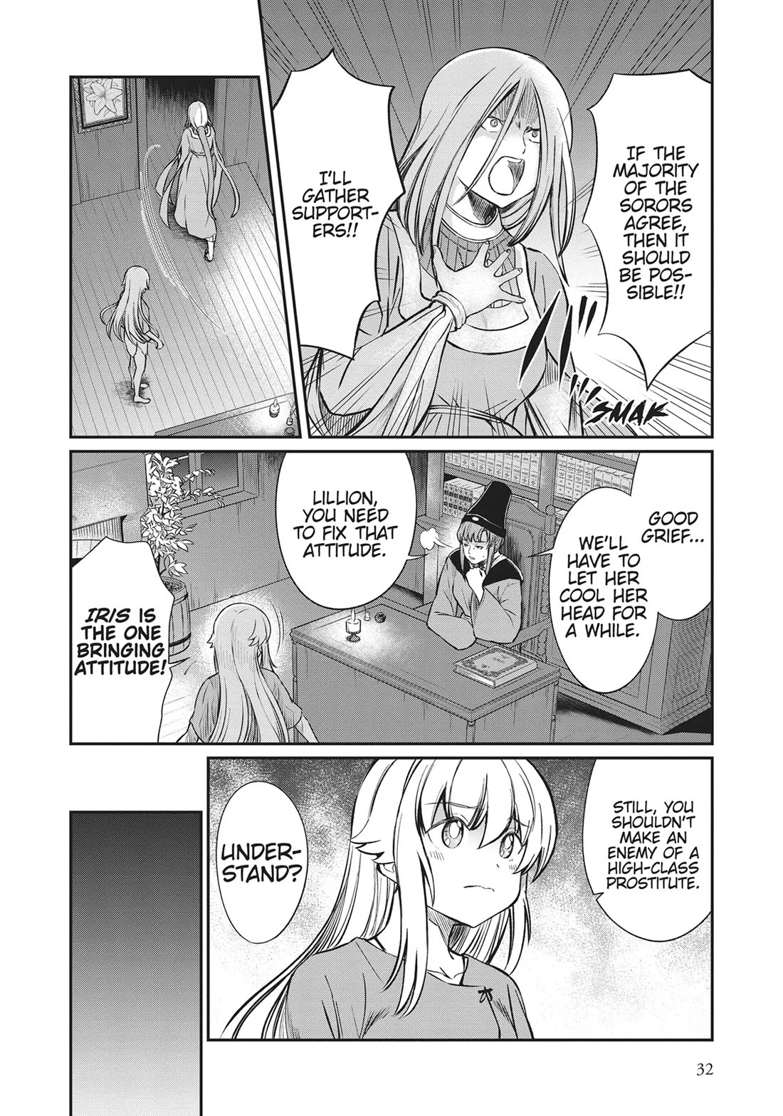 Becoming Princess Knight and Working at Yuri Brothel Chapter 16 page 10 - Chapter 16: Supporters