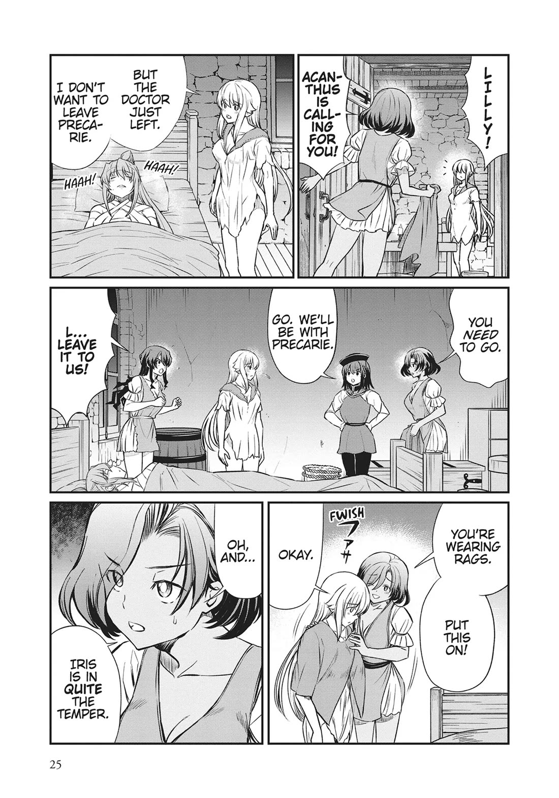 Becoming Princess Knight and Working at Yuri Brothel Chapter 16 page 3 - Chapter 16: Supporters