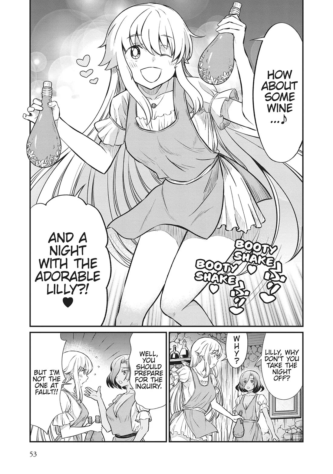 Becoming Princess Knight and Working at Yuri Brothel Chapter 17 page 11 - Chapter 17: The Oracle Spinosa Appears