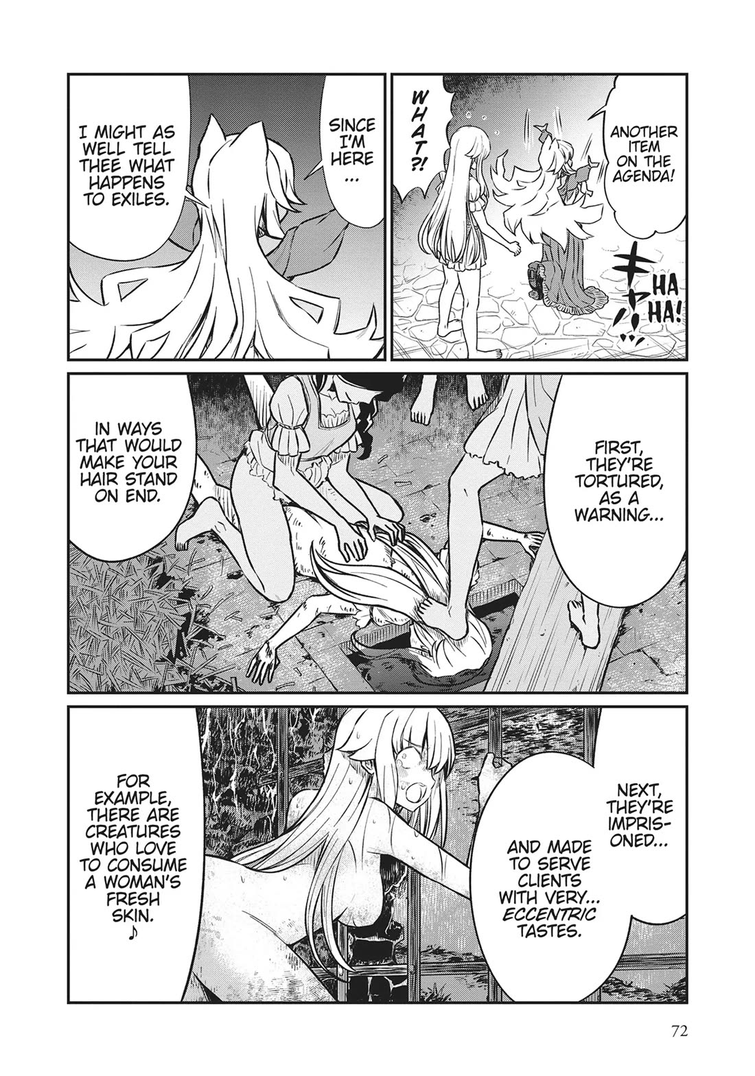Becoming Princess Knight and Working at Yuri Brothel Chapter 18 page 10 - Chapter 18: Lilly Is Besieged