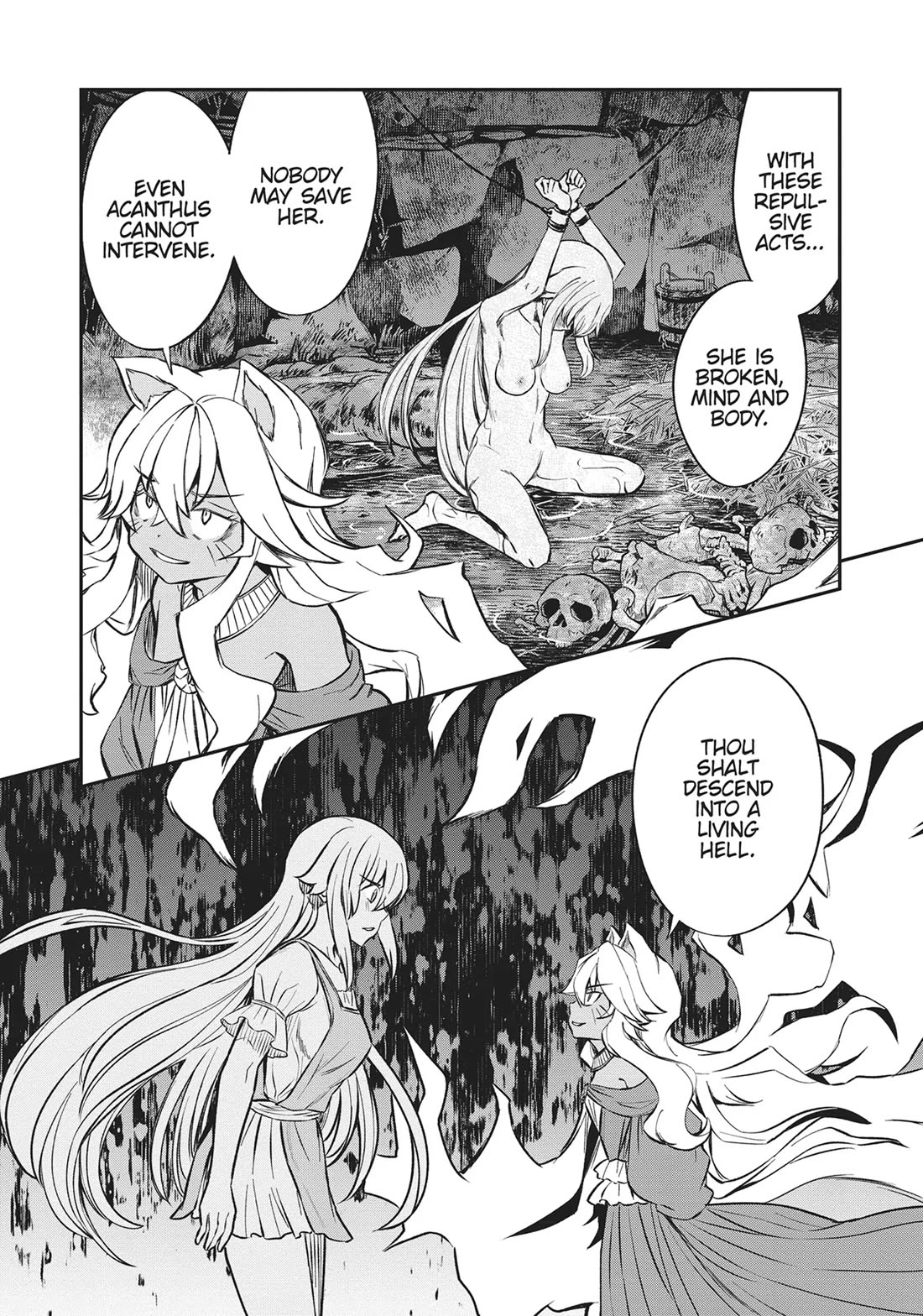Becoming Princess Knight and Working at Yuri Brothel Chapter 18 page 11 - Chapter 18: Lilly Is Besieged