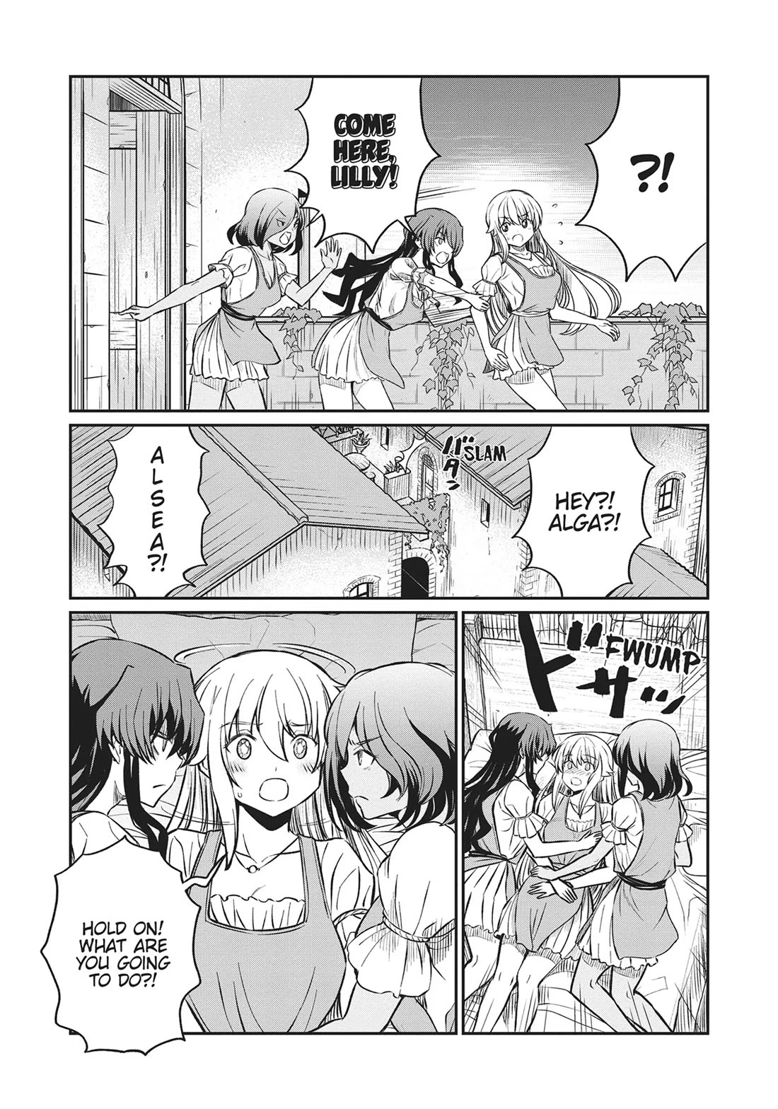 Becoming Princess Knight and Working at Yuri Brothel Chapter 18 page 15 - Chapter 18: Lilly Is Besieged